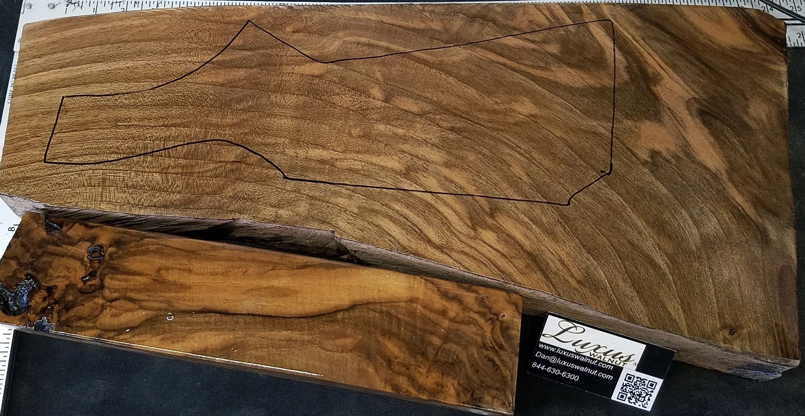 2-Piece Shotgun / Double Rifle Blank S-296