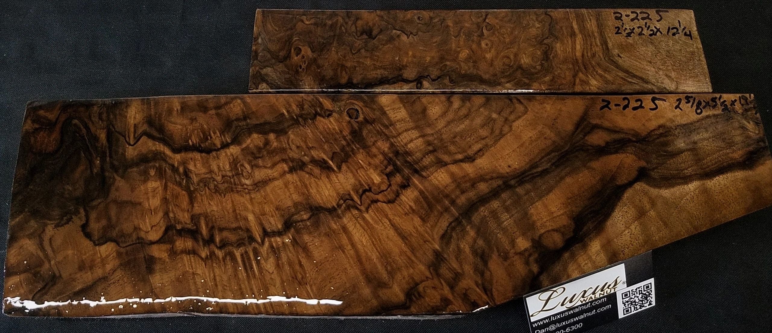 2-Piece Shotgun / Double Rifle Blank #2-225