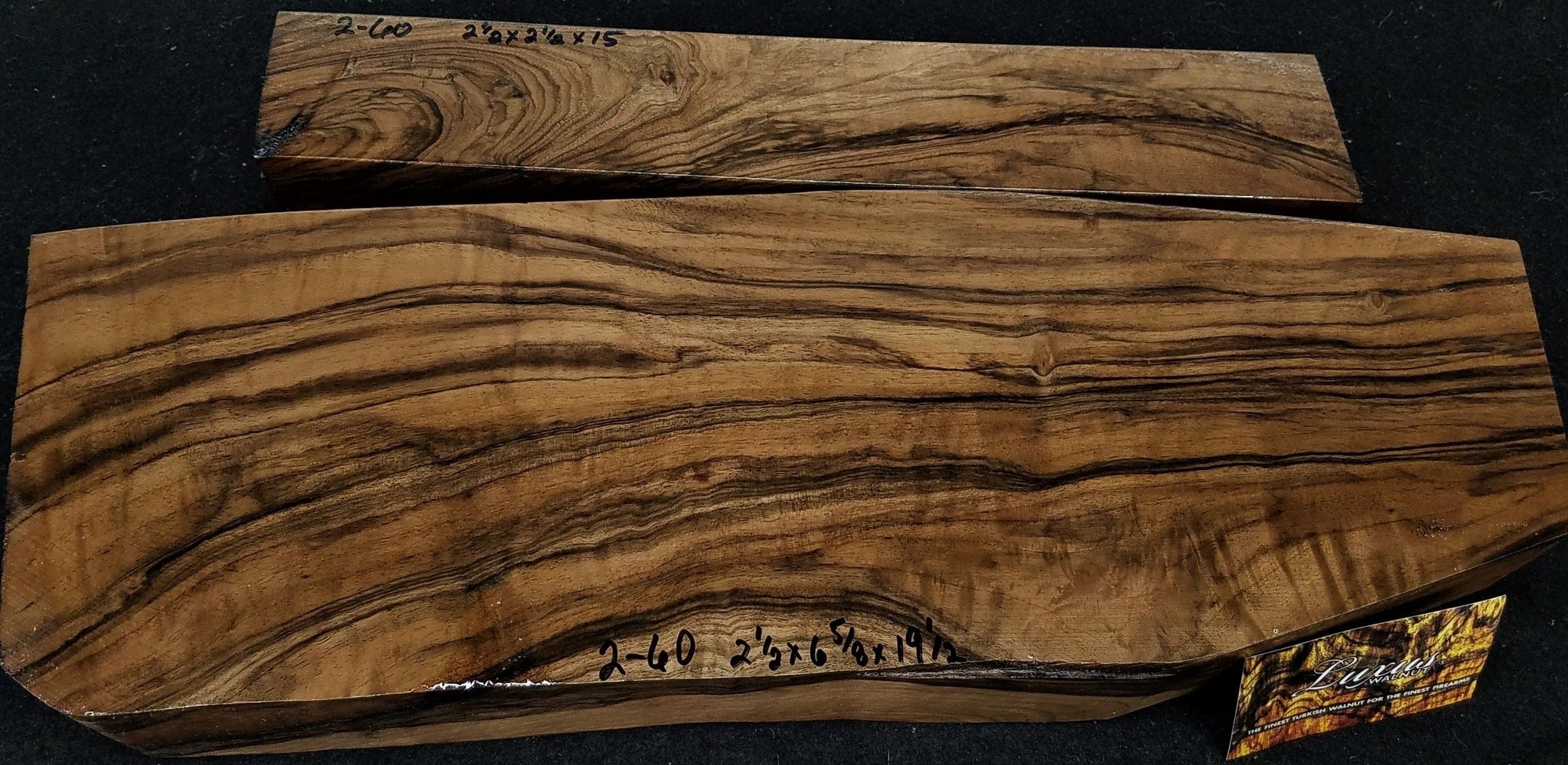 2-Piece Shotgun / Double Rifle Blank #2-60