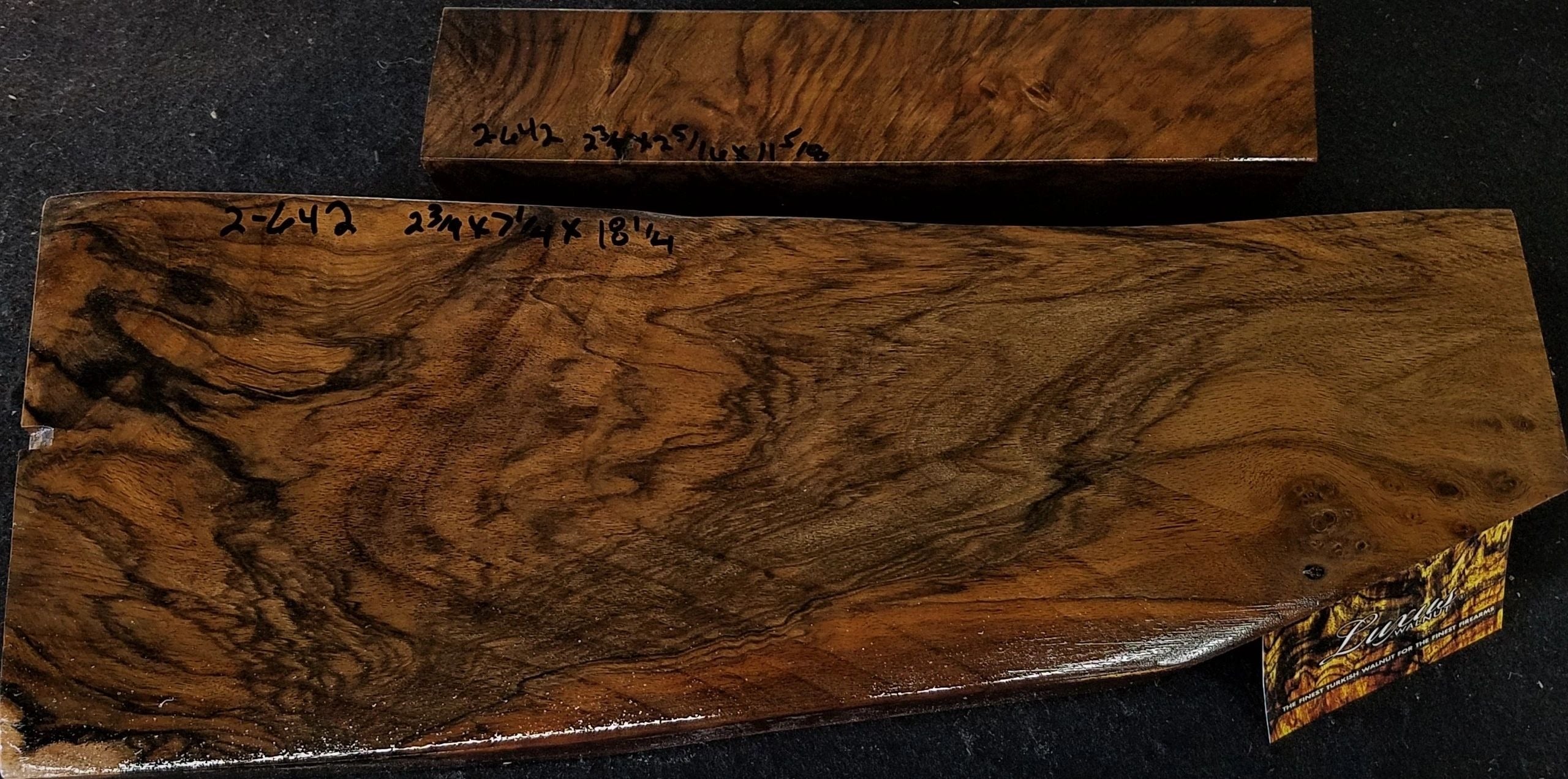 2-Piece Shotgun / Double Rifle Blank #2-642