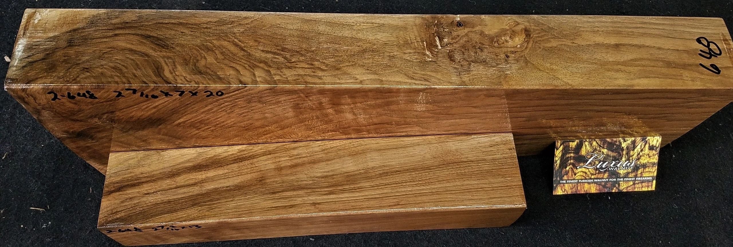 2-Piece Shotgun / Double Rifle Blank #2-648