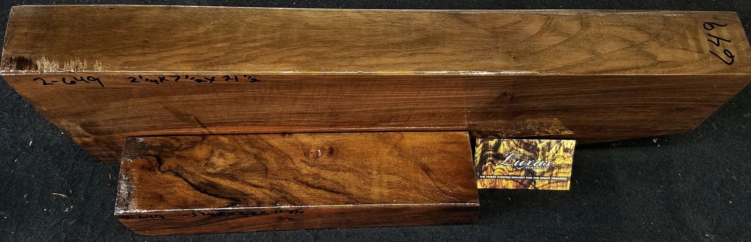 2-Piece Shotgun / Double Rifle Blank #2-649