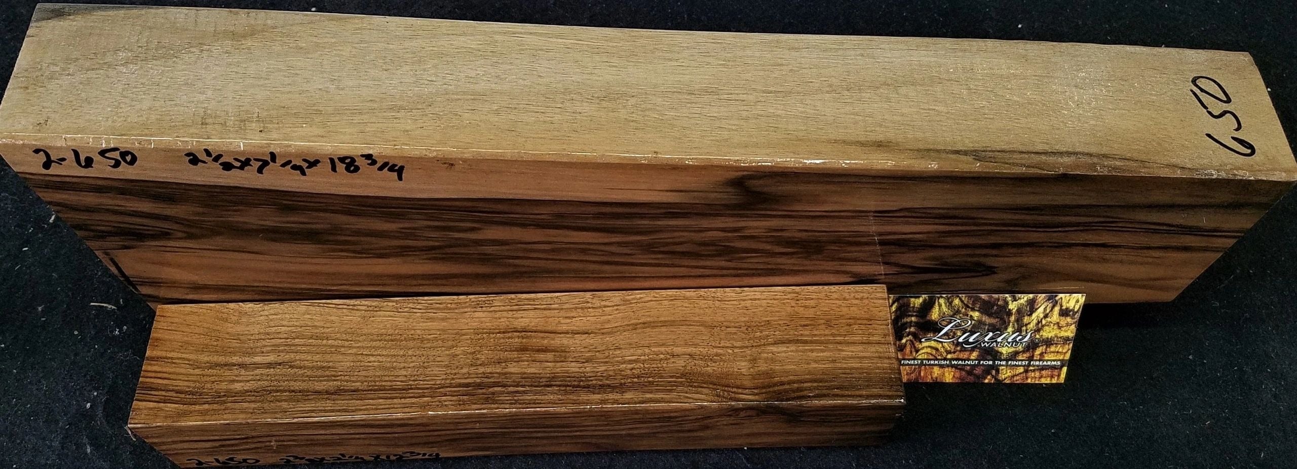 2-Piece Shotgun / Double Rifle Blank #2-650