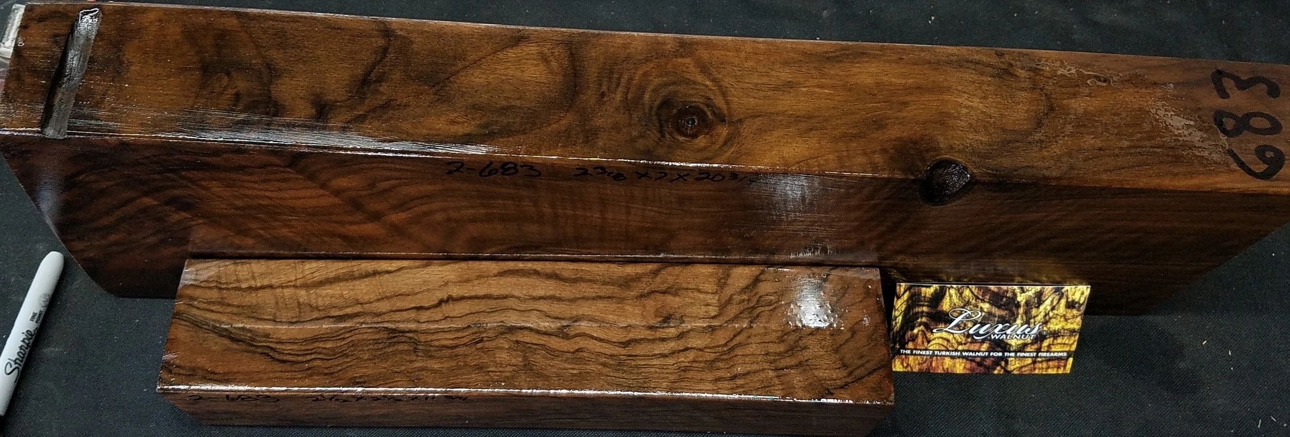 2-Piece Shotgun / Double Rifle Blank #2-683