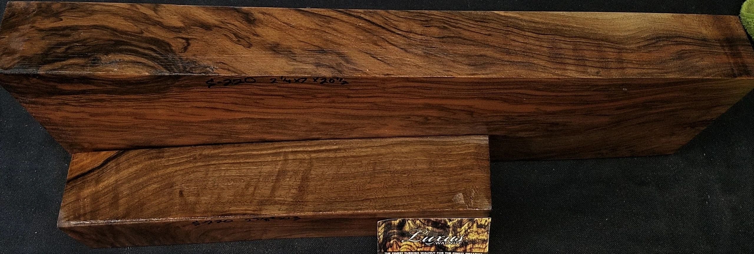 2-Piece Shotgun / Double Rifle Blank #S-220