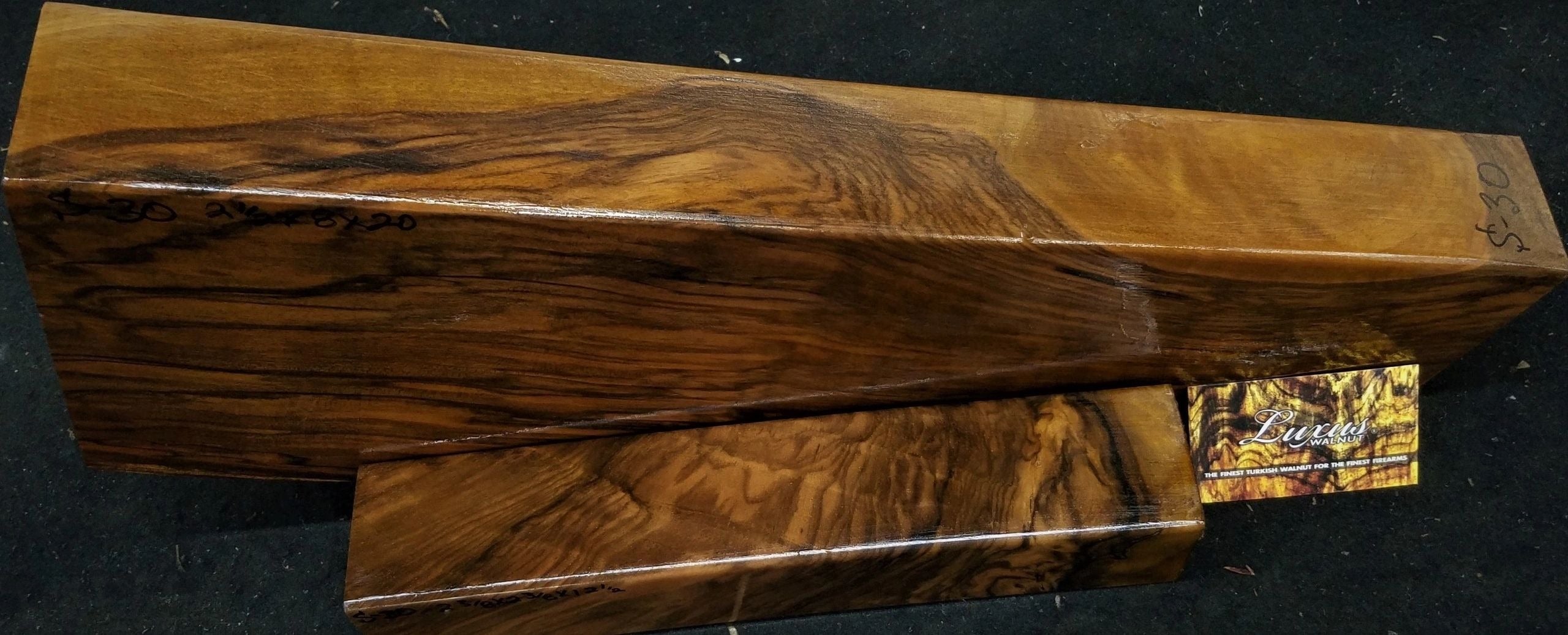 2-Piece Shotgun / Double Rifle Blank #S-30