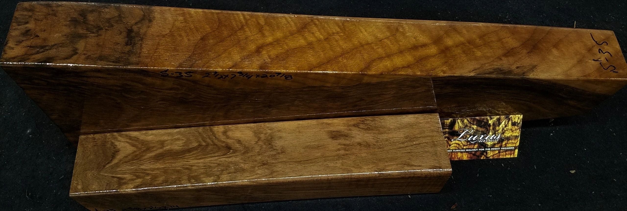 2-Piece Shotgun / Double Rifle Blank #S-35