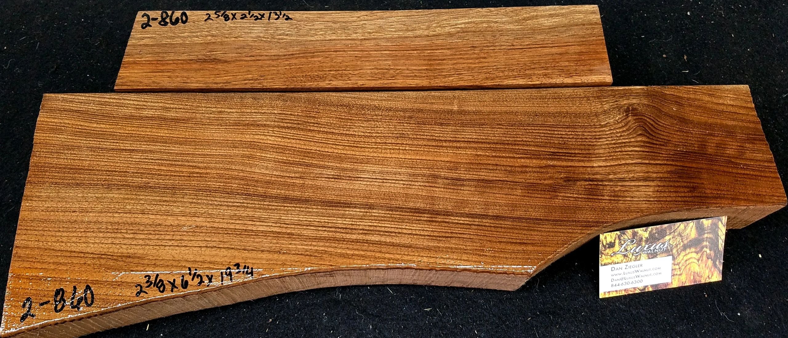 2-Piece Shotgun / Double Rifle Blank #2-860