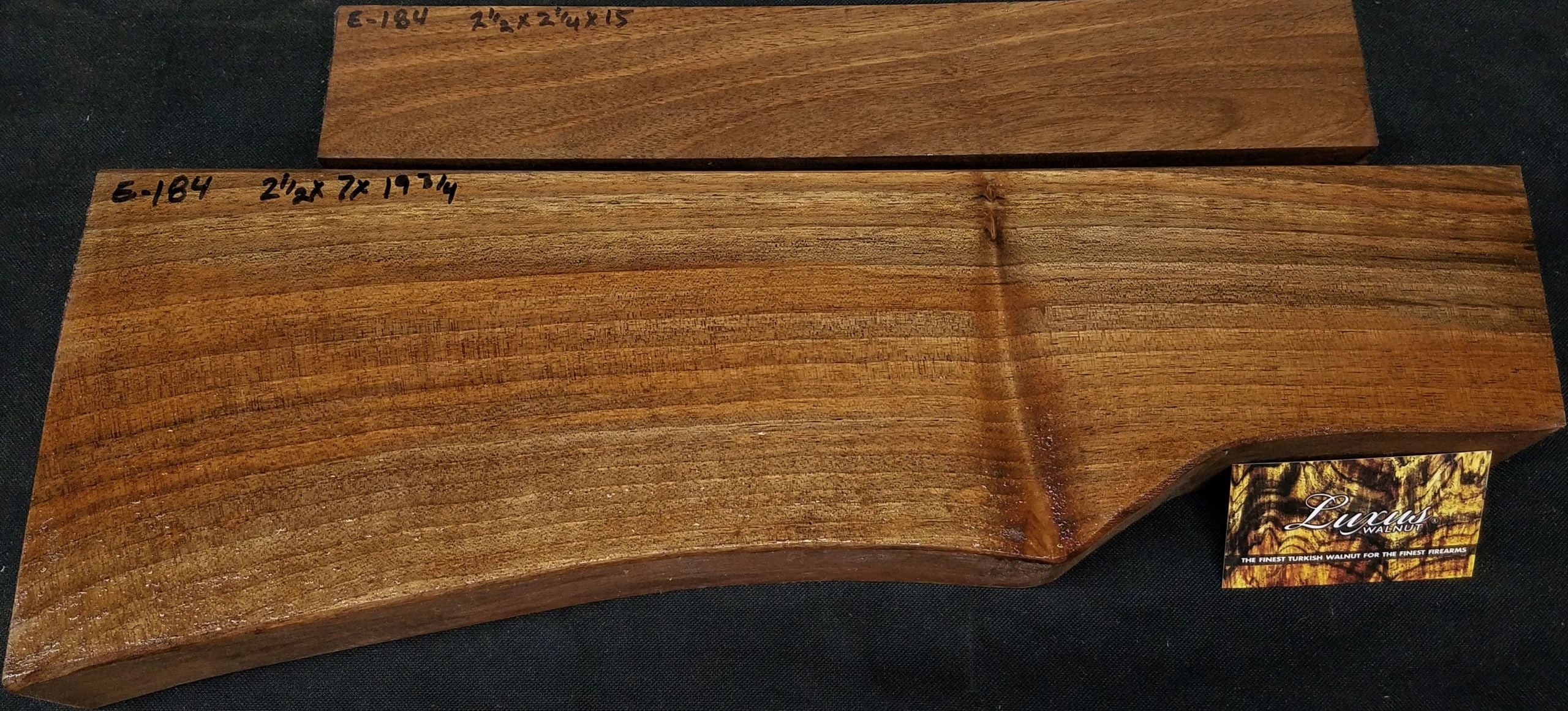 2-Piece Shotgun / Double Rifle Blank #E-184