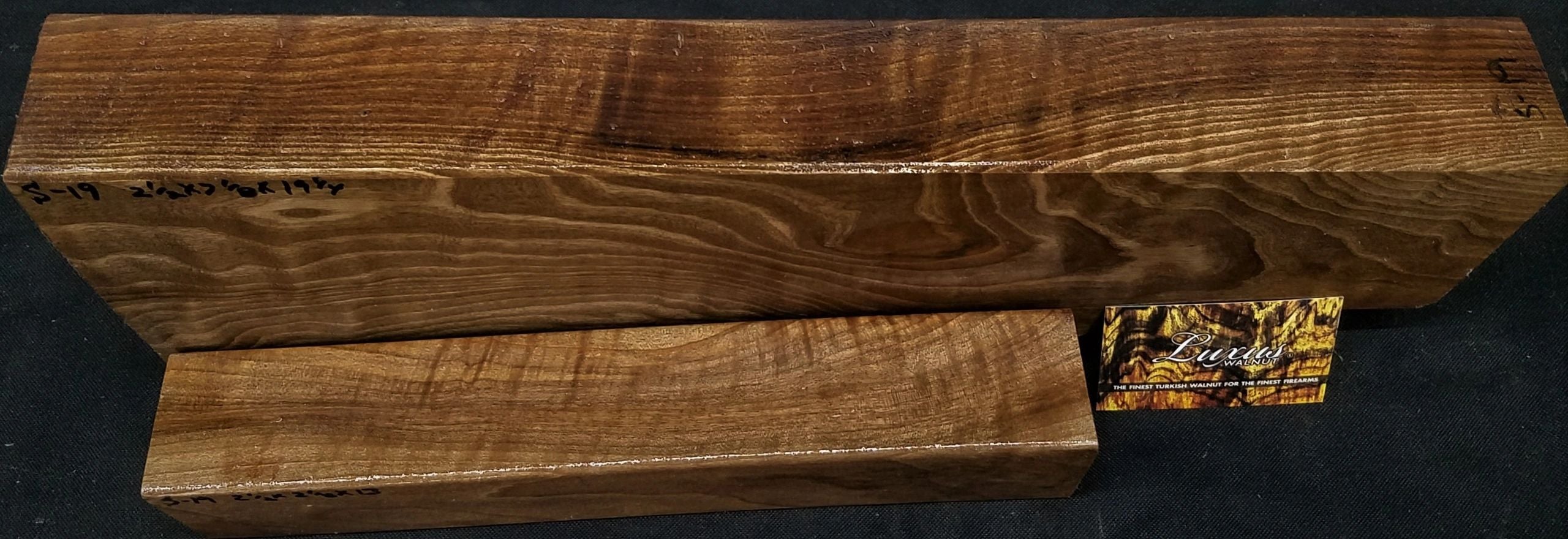 2-Piece Shotgun / Double Rifle Blank #S-19