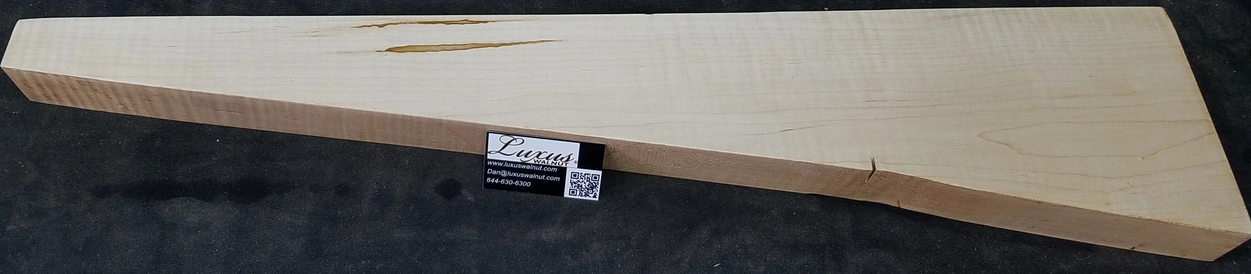 Curly Maple Rifle Blank # 1-931
