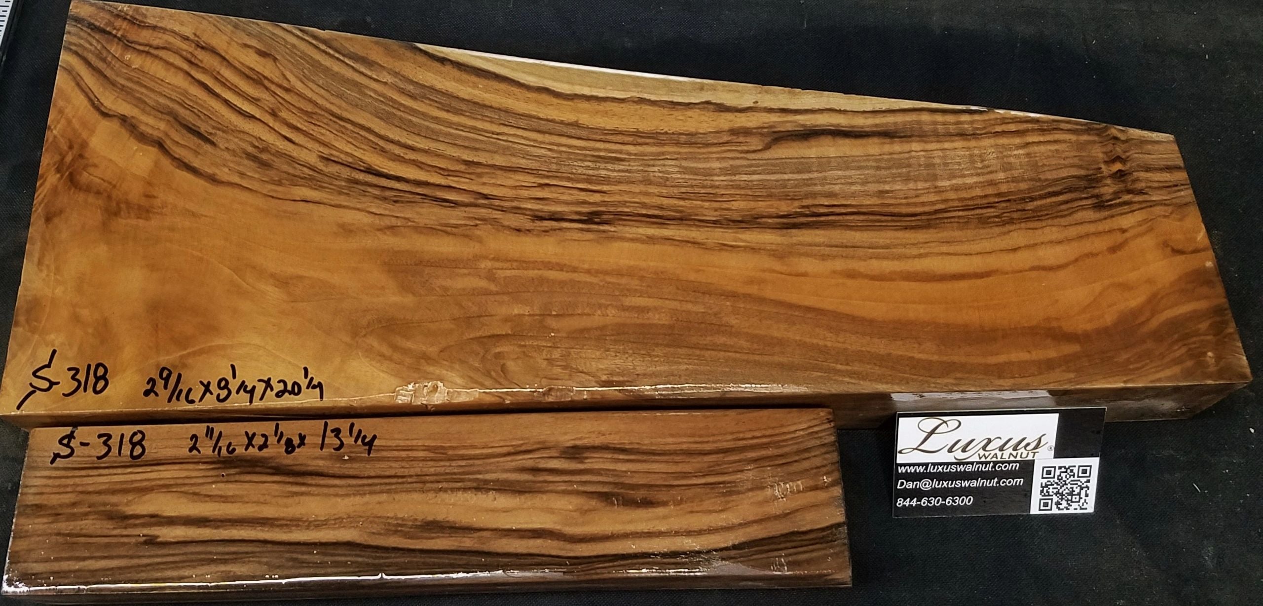 2-Piece Shotgun / Double Rifle Blank #S-318