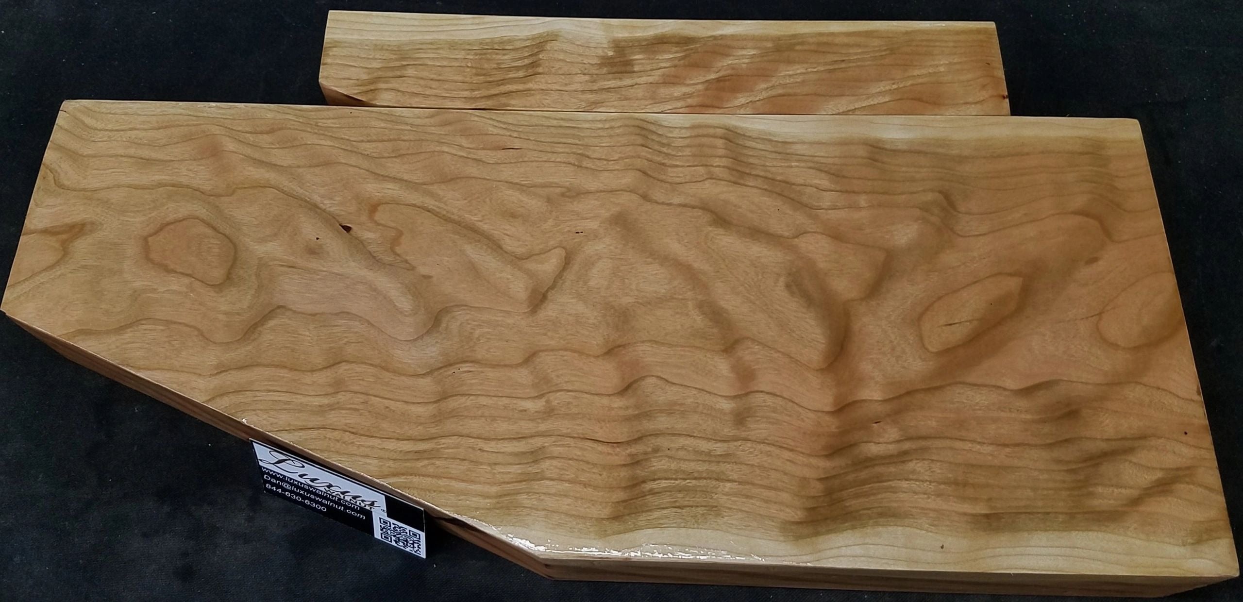 Extra Fancy Cherry Shotgun/Double Rifle Blank # S-261