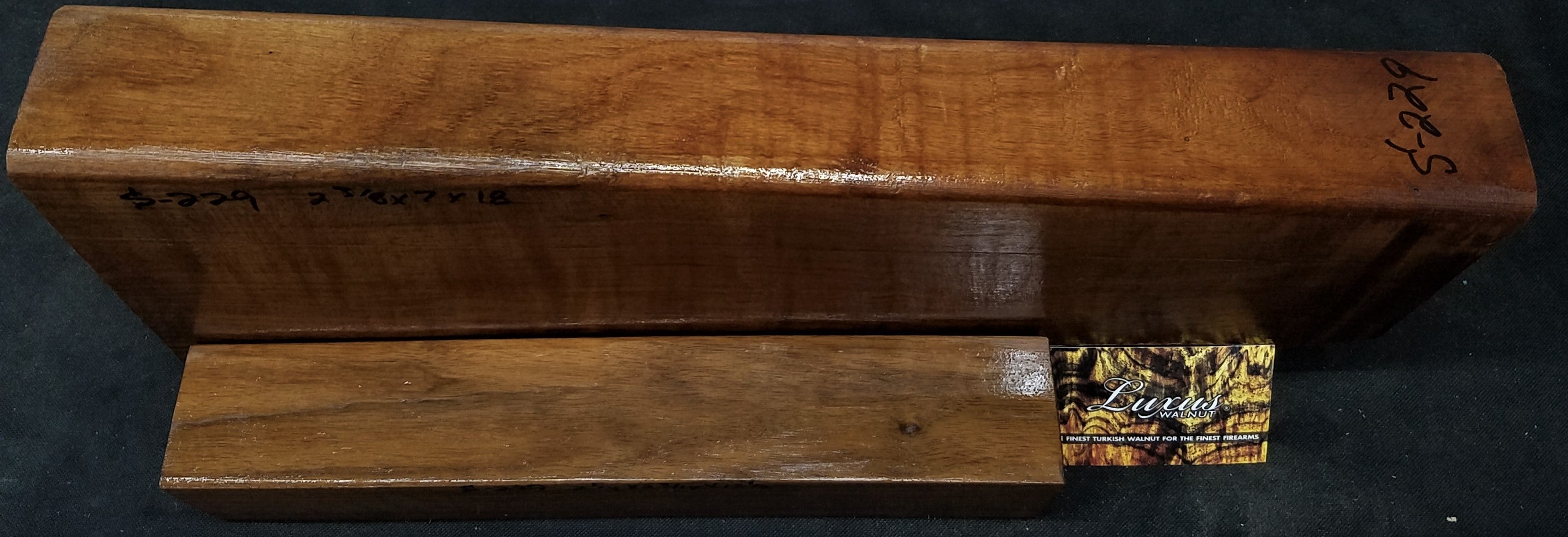 2-Piece Shotgun / Double Rifle Blank #S-229