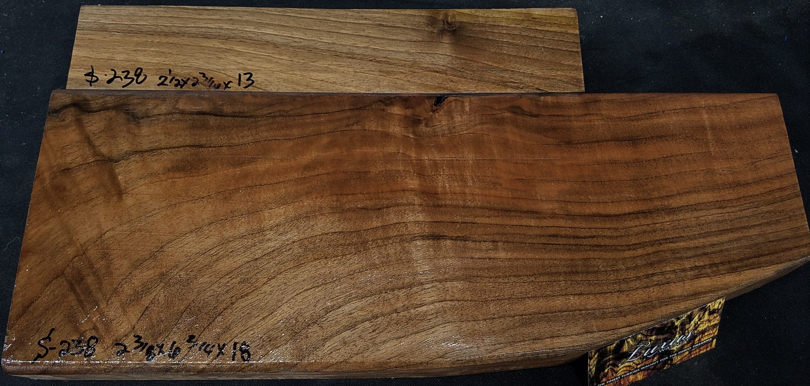 2-Piece Shotgun / Double Rifle Blank #S-238