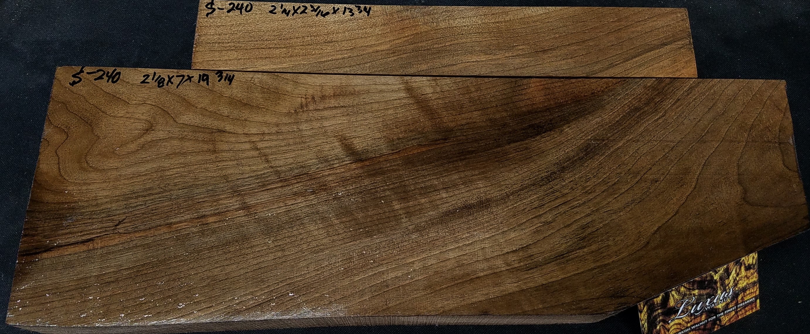 2-Piece Shotgun / Double Rifle Blank #S-240