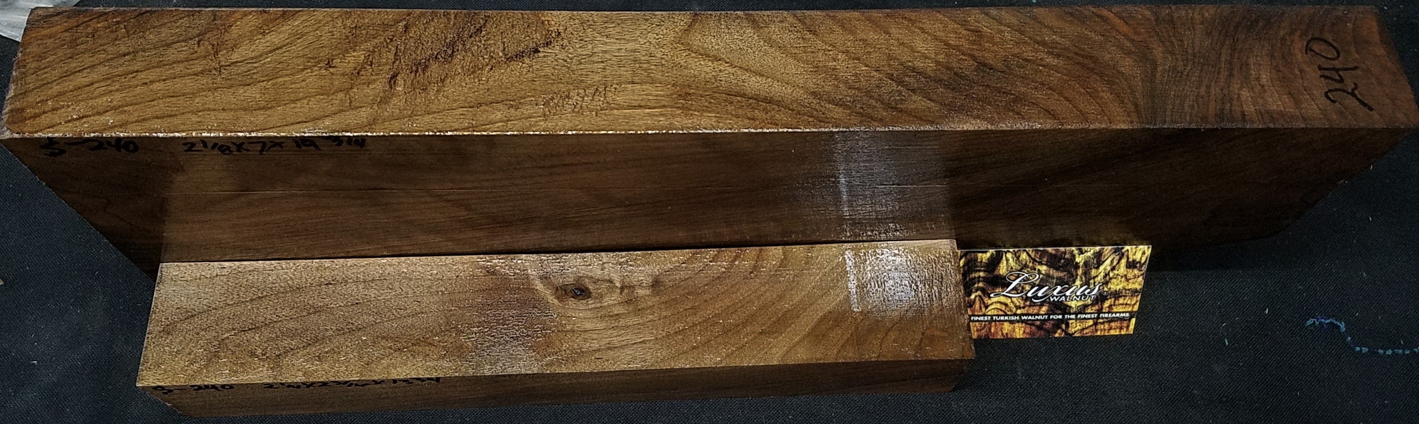 2-Piece Shotgun / Double Rifle Blank #S-240