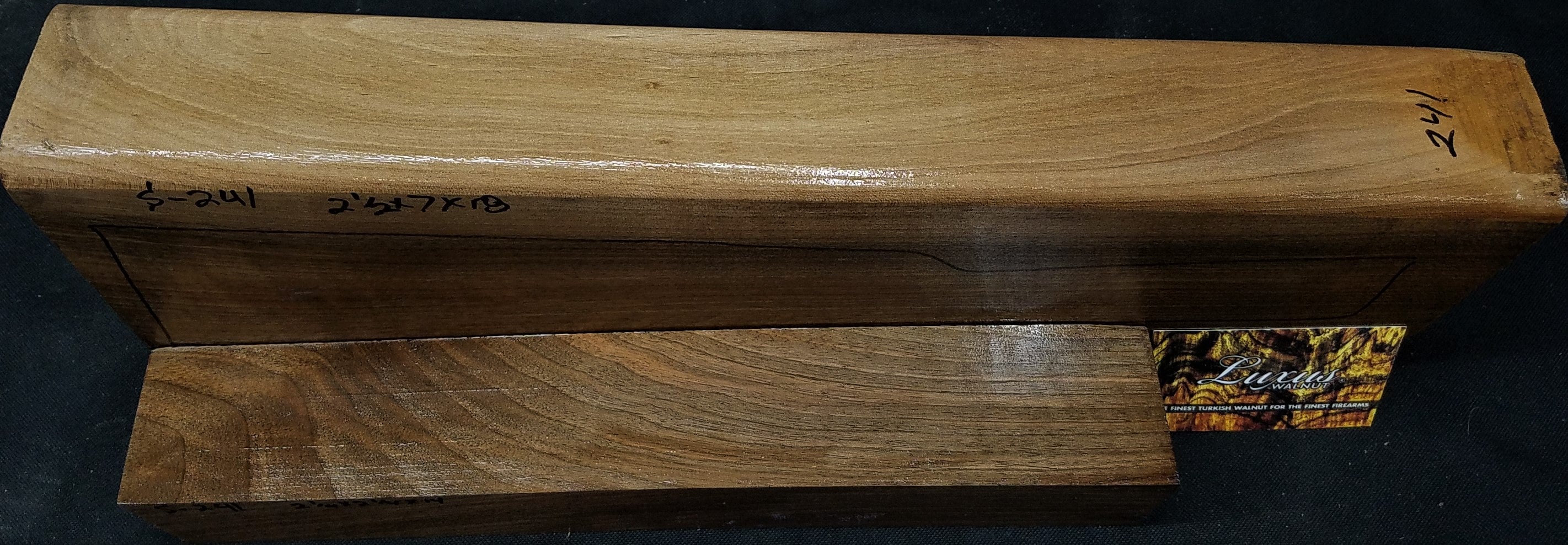 2-Piece Shotgun / Double Rifle Blank #S-241