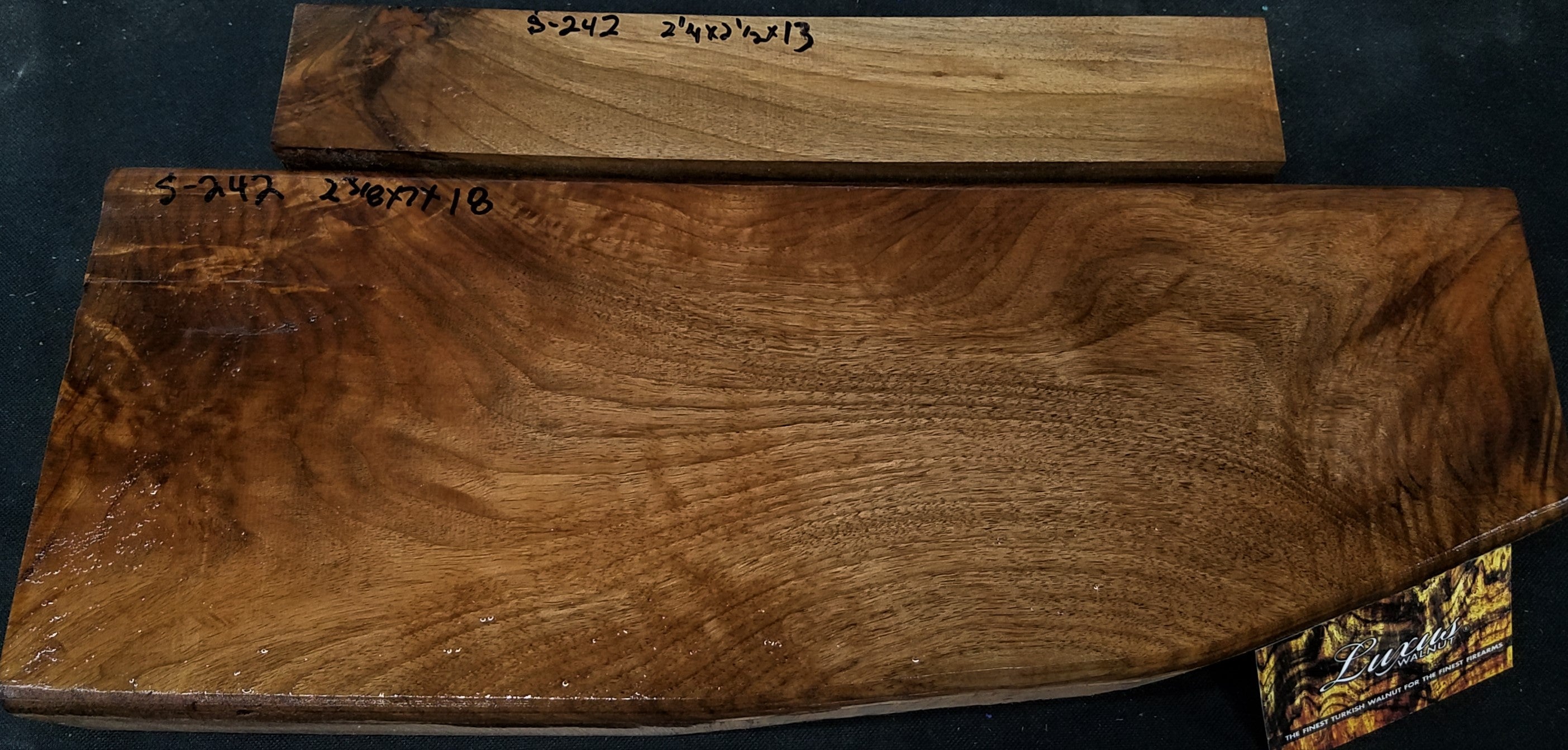 2-Piece Shotgun / Double Rifle Blank #S-242