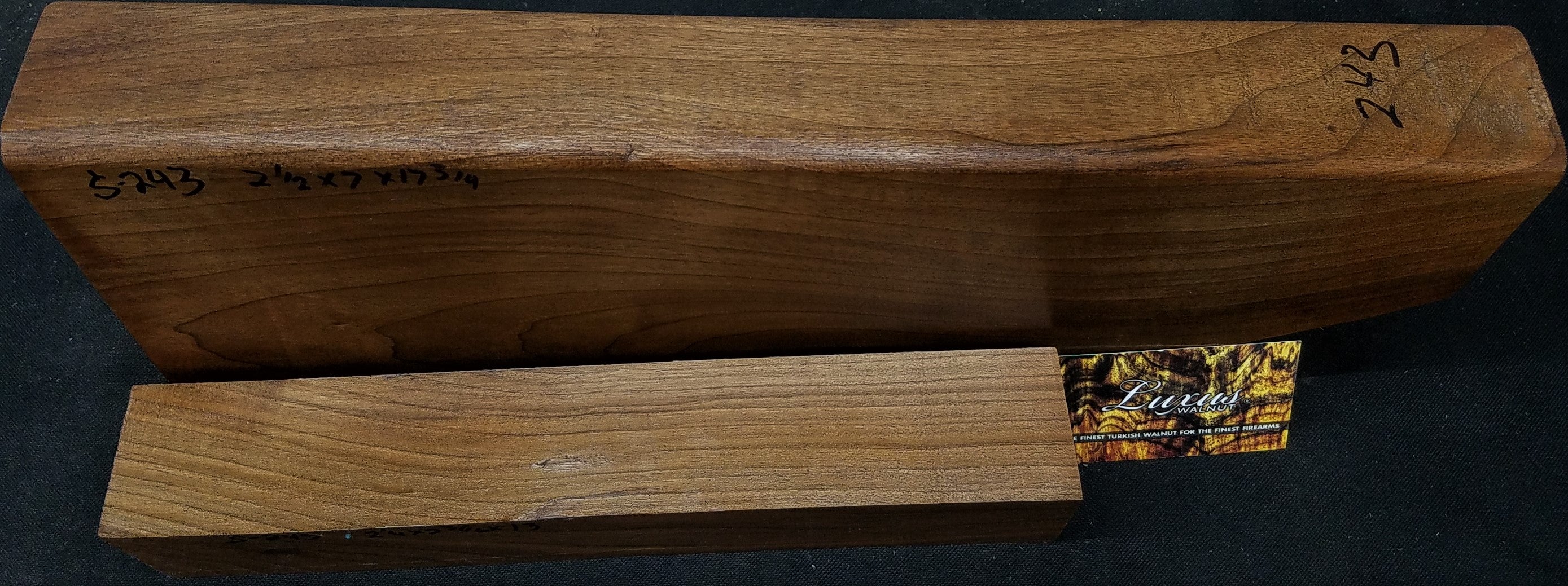 2-Piece Shotgun / Double Rifle Blank #S-243