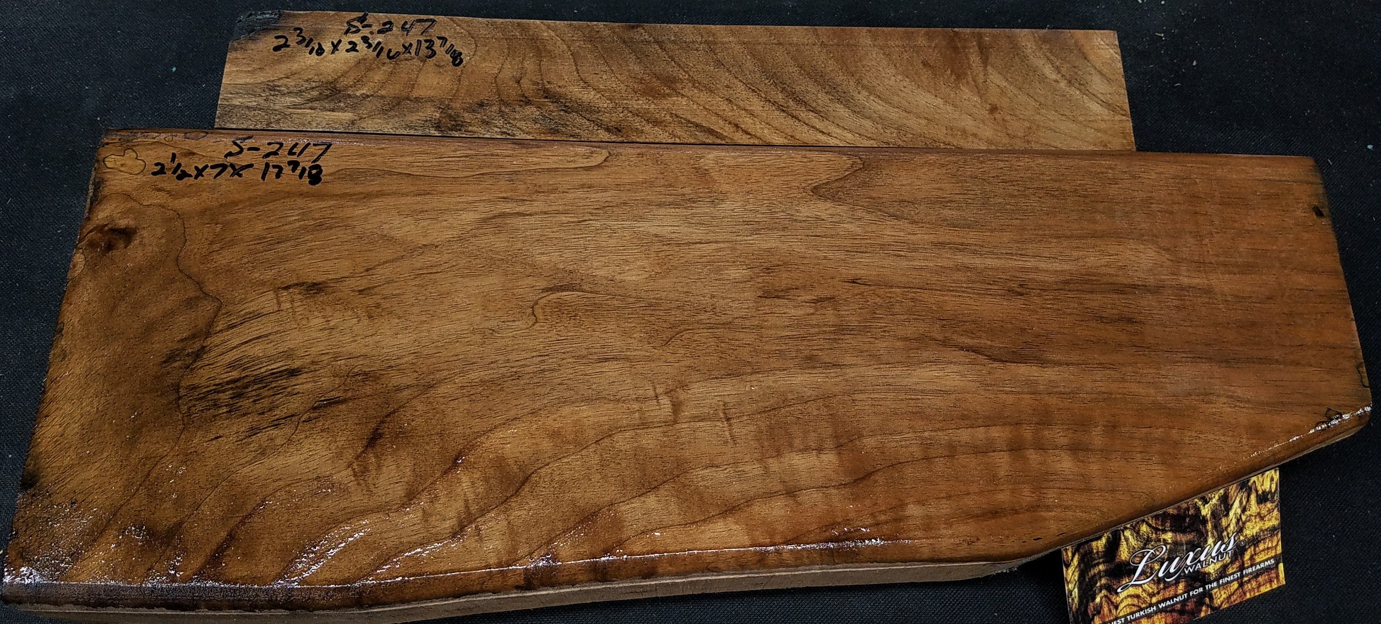 2-Piece Shotgun / Double Rifle Blank #S-247