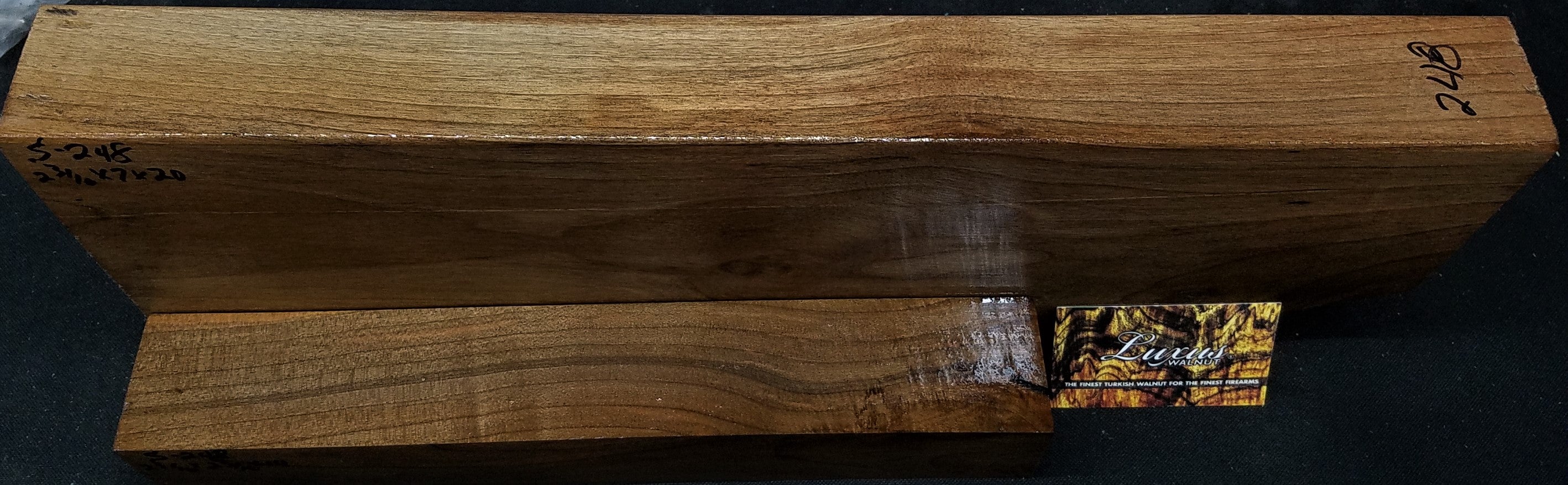 2-Piece Shotgun / Double Rifle Blank #S-248