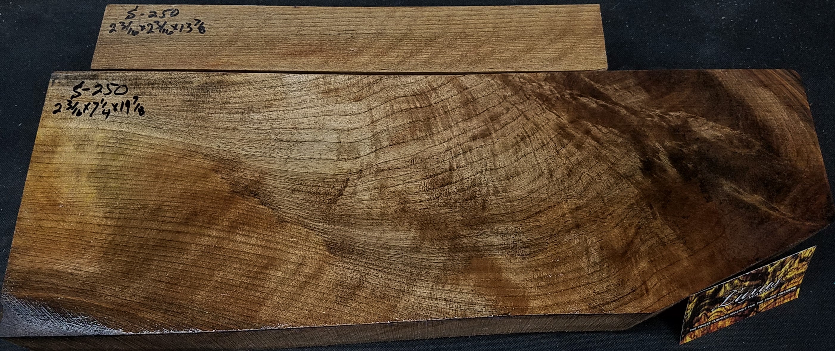 2-Piece Shotgun / Double Rifle Blank #S-250