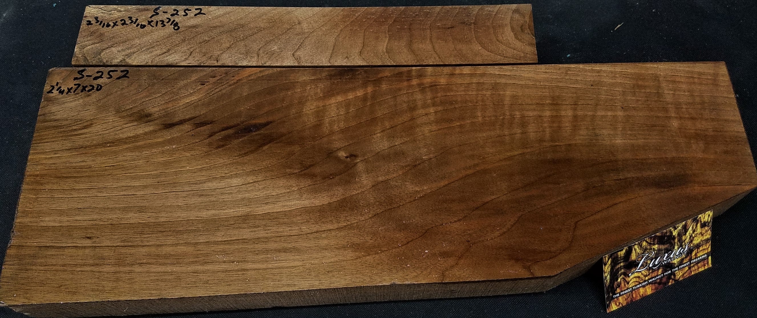 2-Piece Shotgun / Double Rifle Blank #S-252