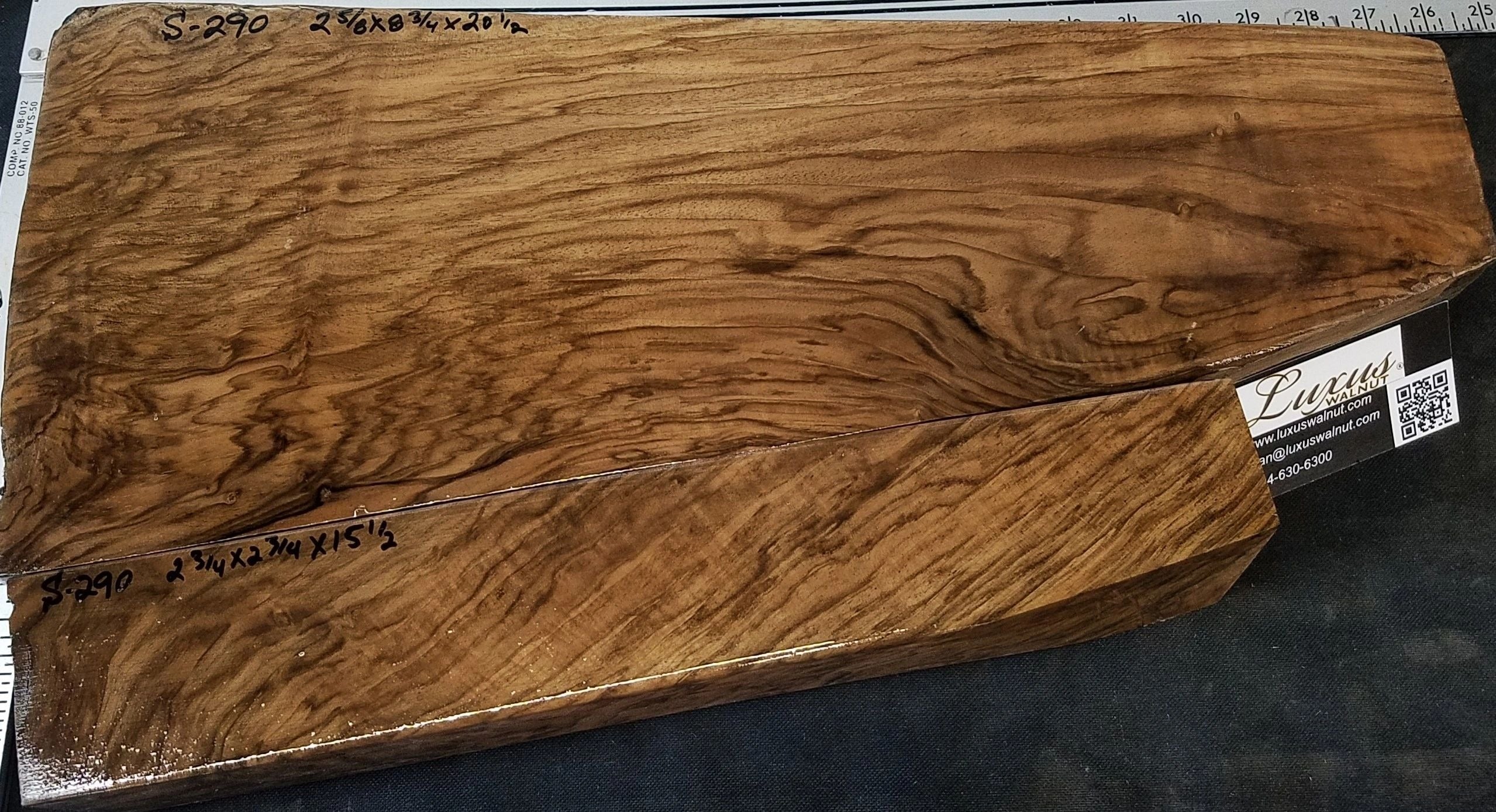 2-Piece Shotgun / Double Rifle Blank S-290