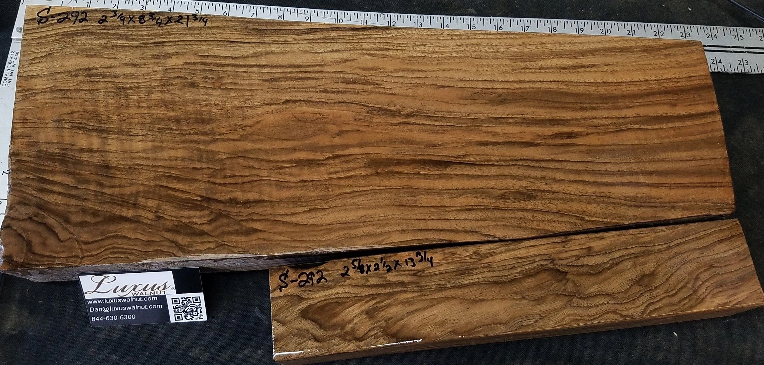 2-Piece Shotgun / Double Rifle Blank S-292