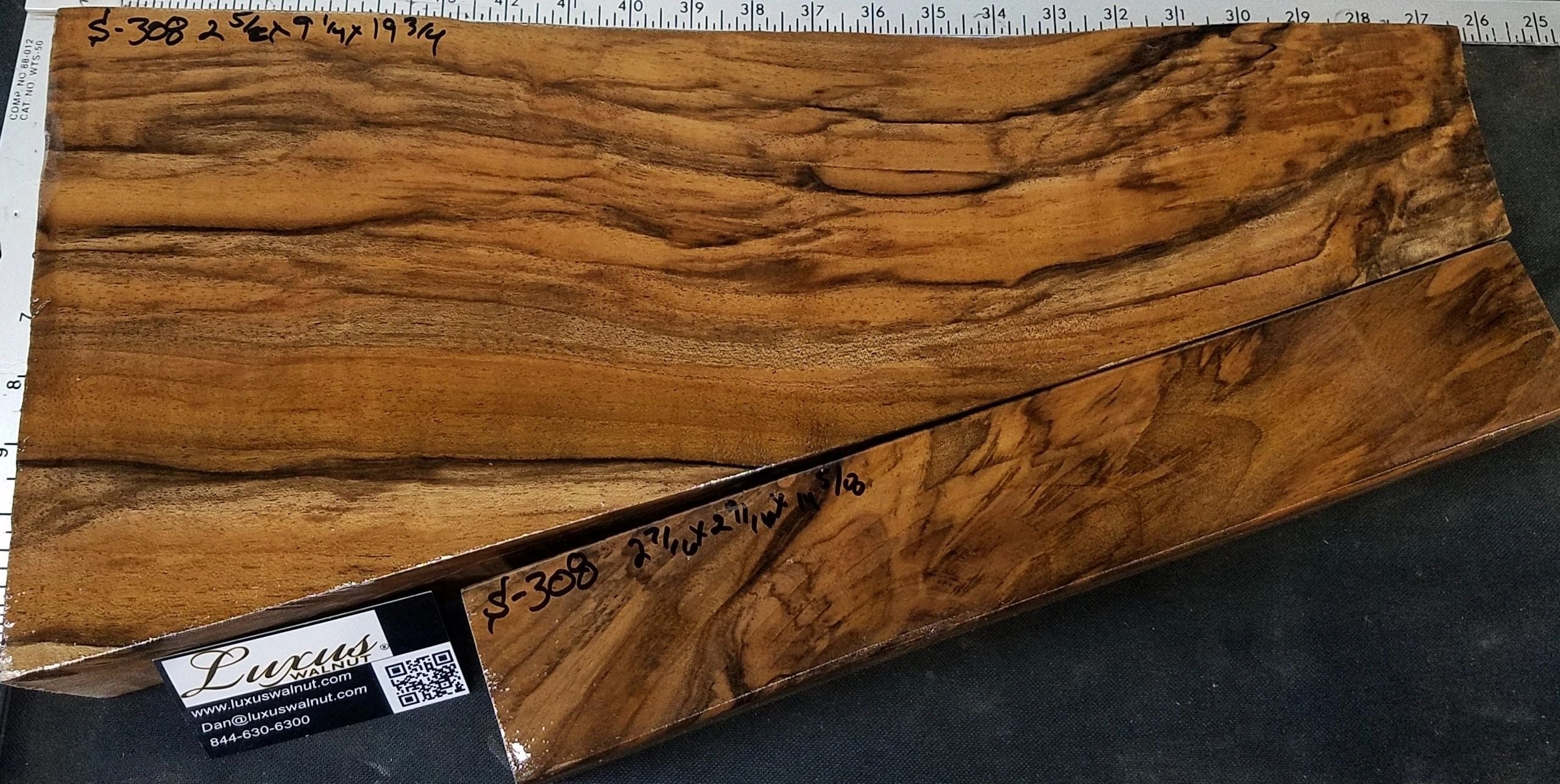 2-Piece Shotgun / Double Rifle Blank S-308
