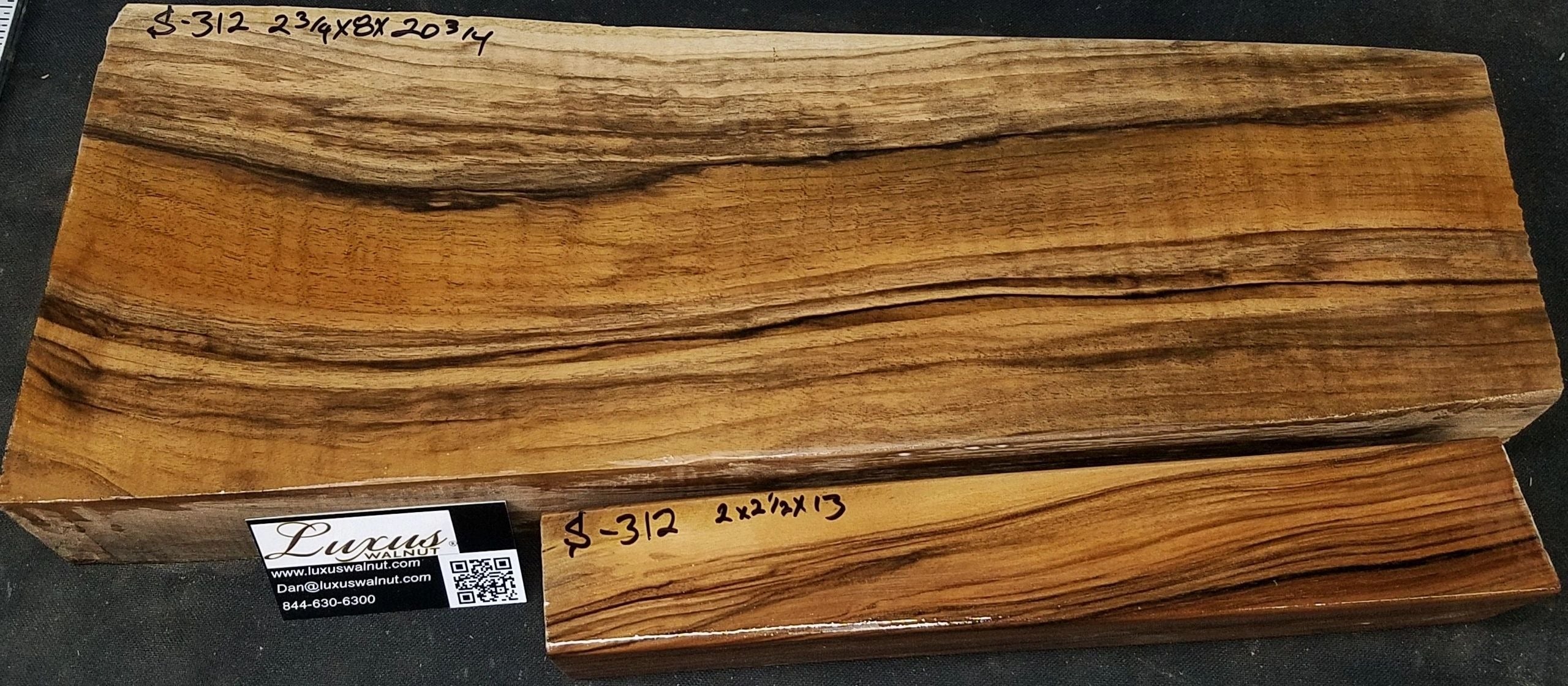 2-Piece Shotgun / Double Rifle Blank S-312