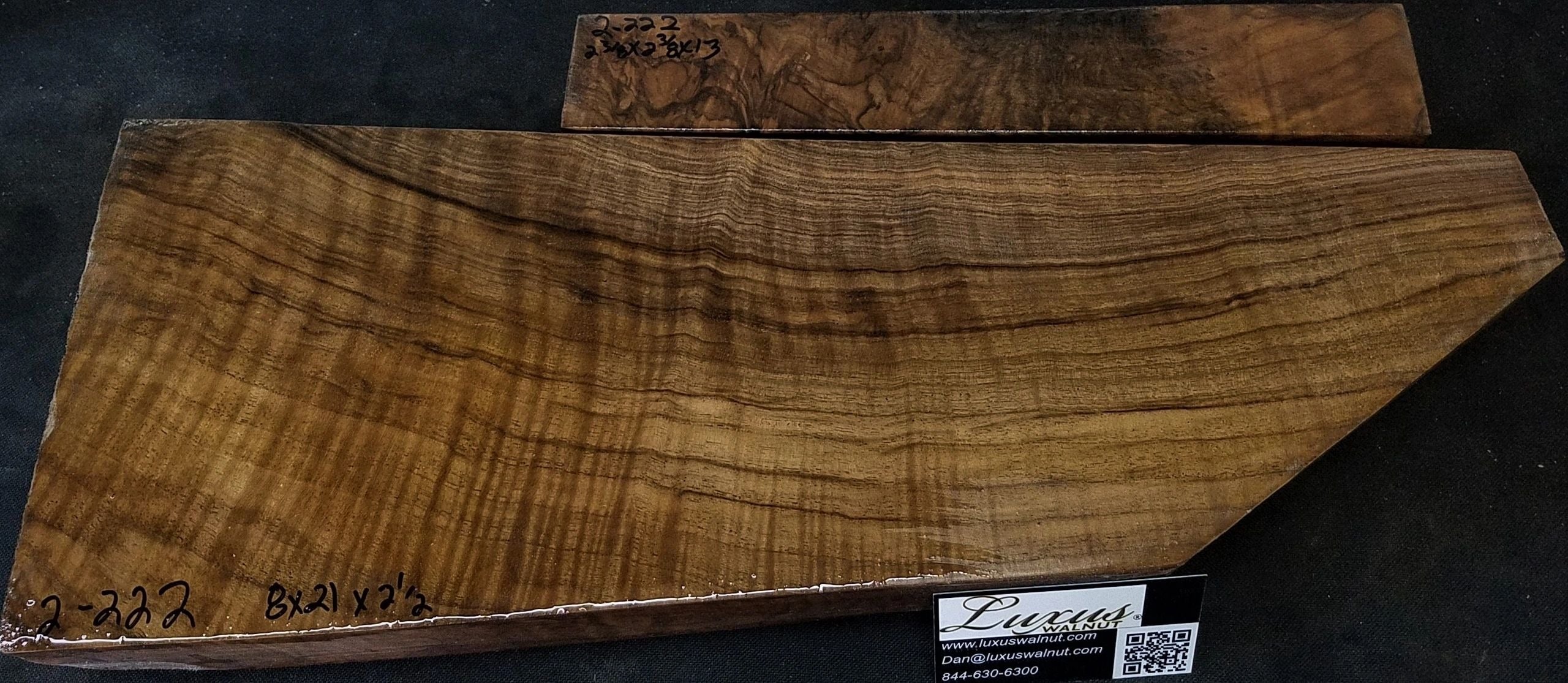 2-Piece Shotgun / Double Rifle Blank #2-222