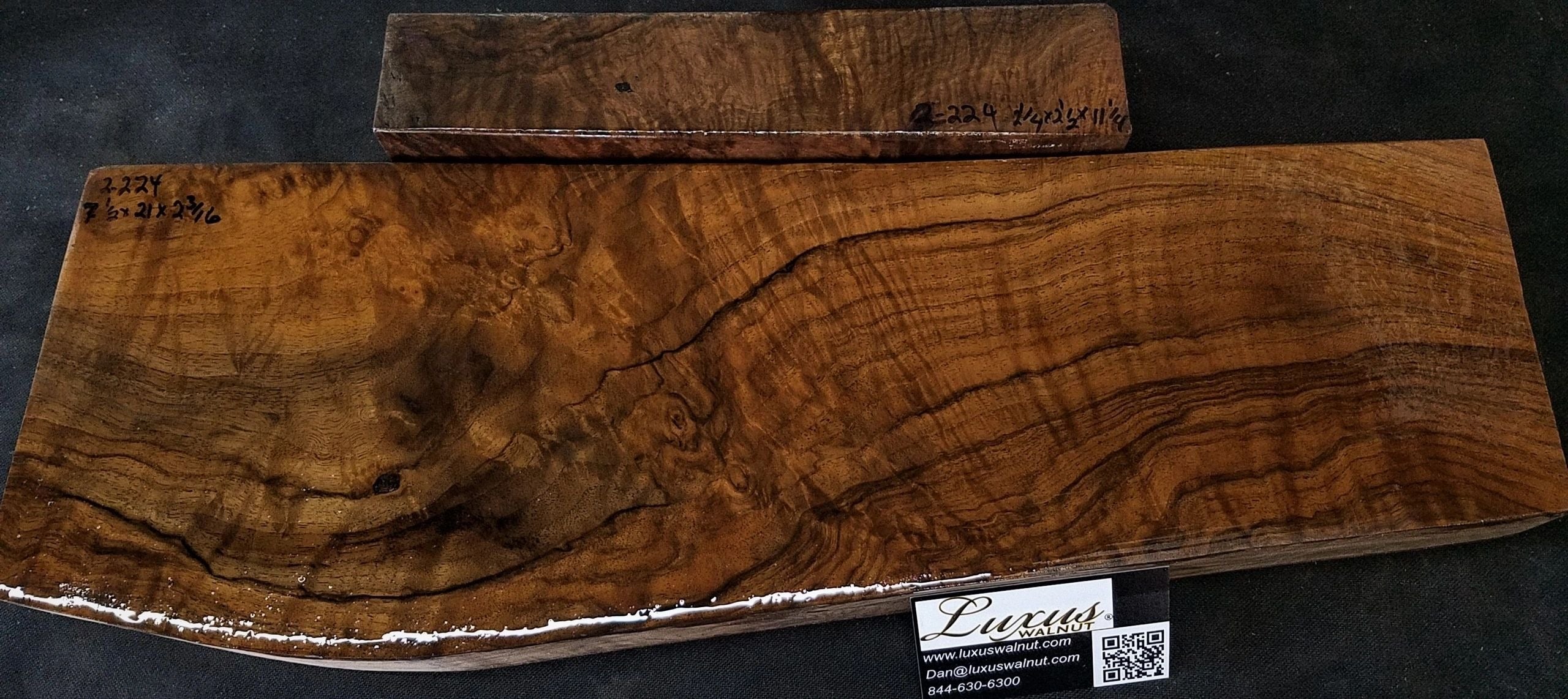 2-Piece Shotgun / Double Rifle Blank #2-224