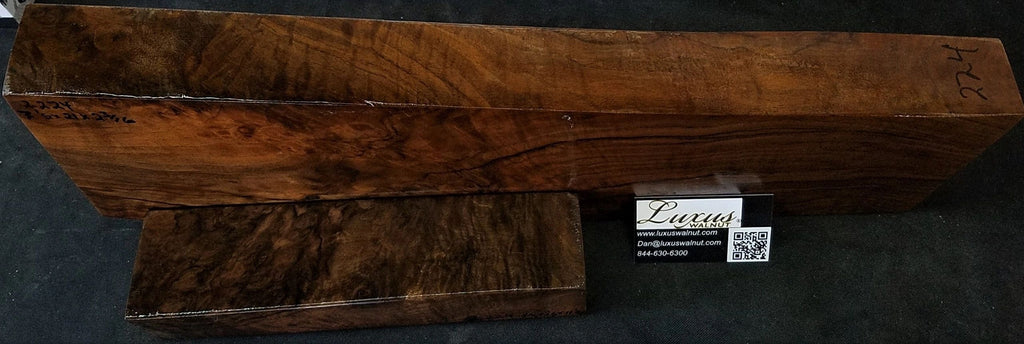2-Piece Shotgun / Double Rifle Blank #2-224