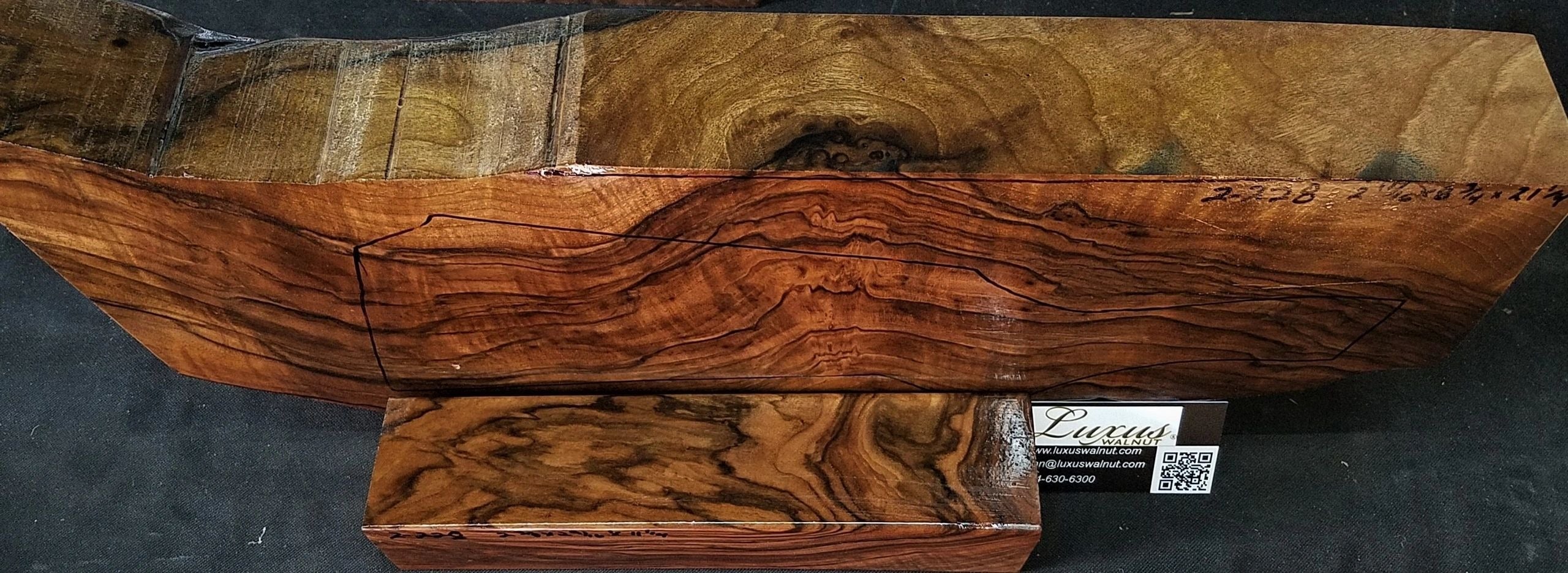 2-Piece Shotgun / Double Rifle Blank #2-228