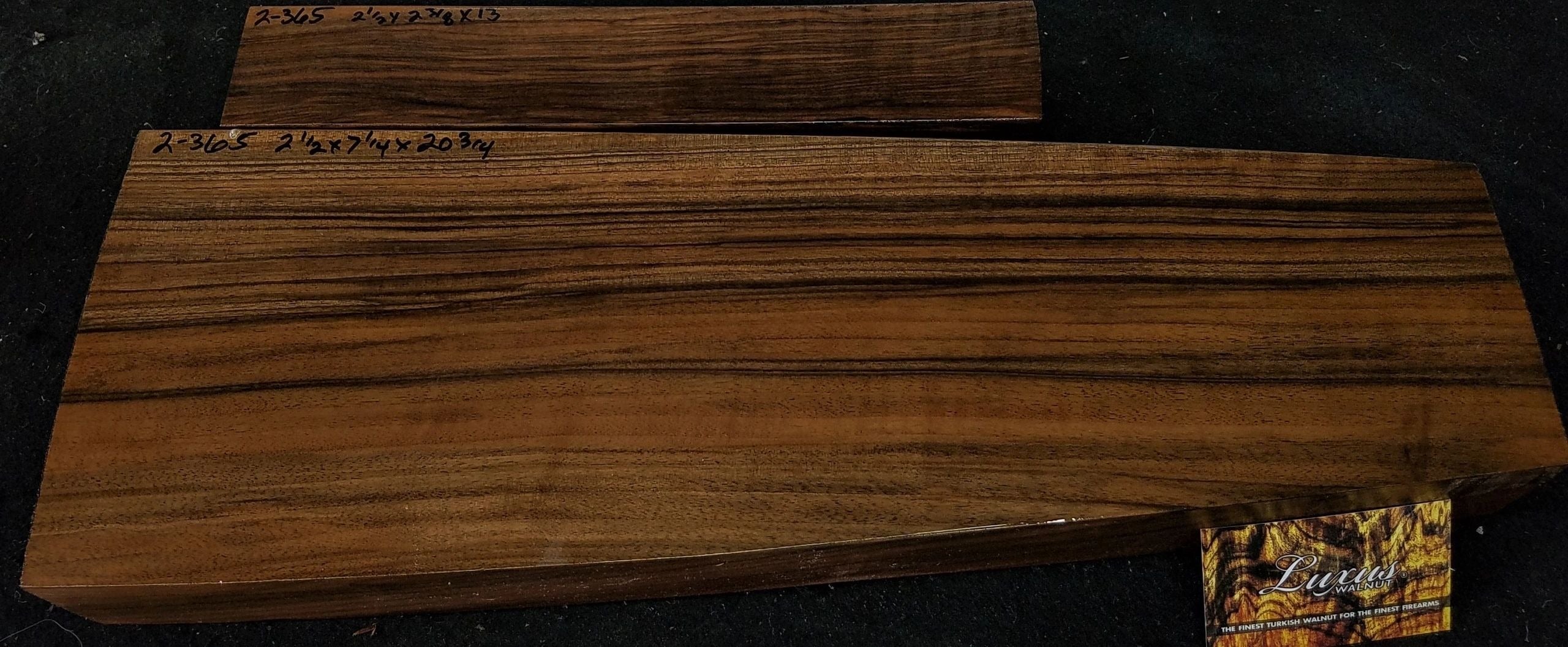 2-Piece Shotgun / Double Rifle Blank #2-365