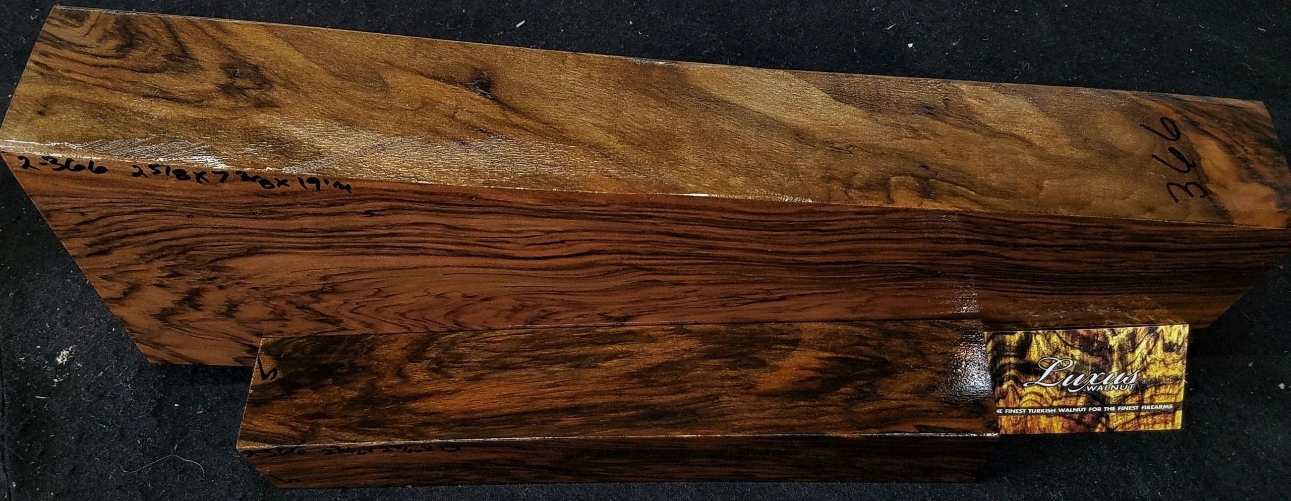 2-Piece Shotgun / Double Rifle Blank #2-366