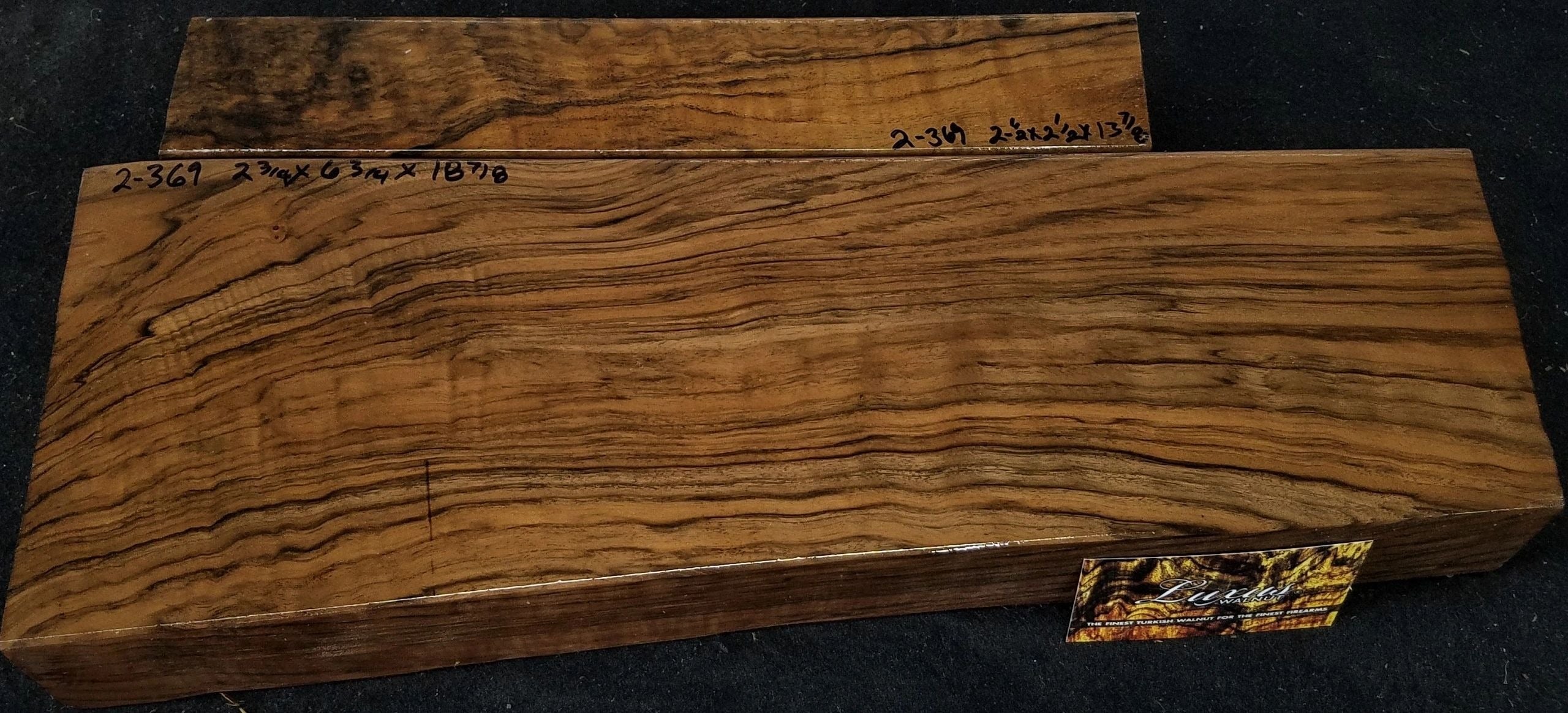 2-Piece Shotgun / Double Rifle Blank #2-369