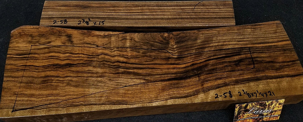 2-Piece Shotgun / Double Rifle Blank #2-58
