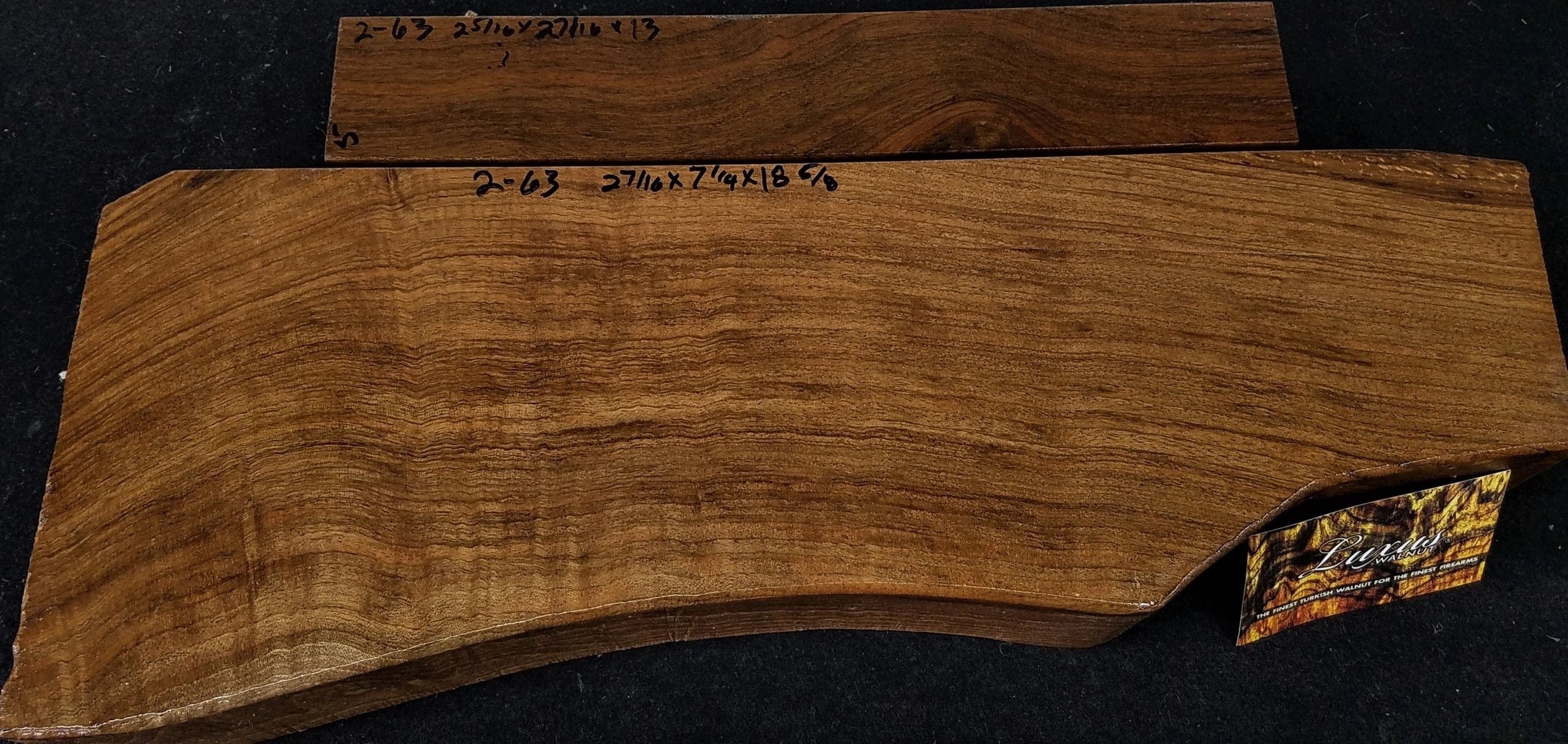 2-Piece Shotgun / Double Rifle Blank #2-63