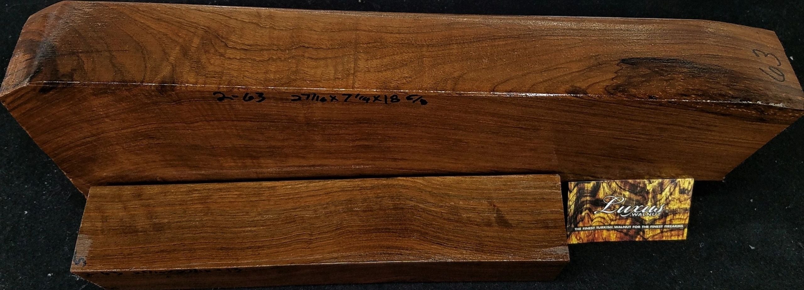 2-Piece Shotgun / Double Rifle Blank #2-63