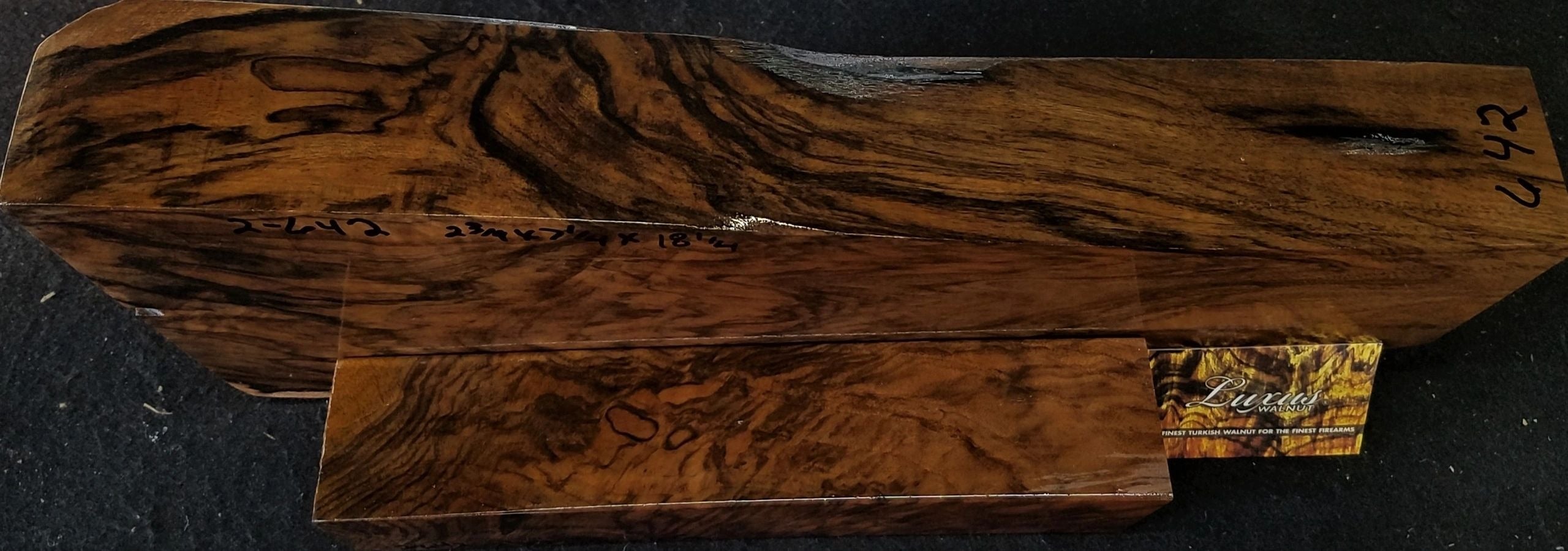 2-Piece Shotgun / Double Rifle Blank #2-642