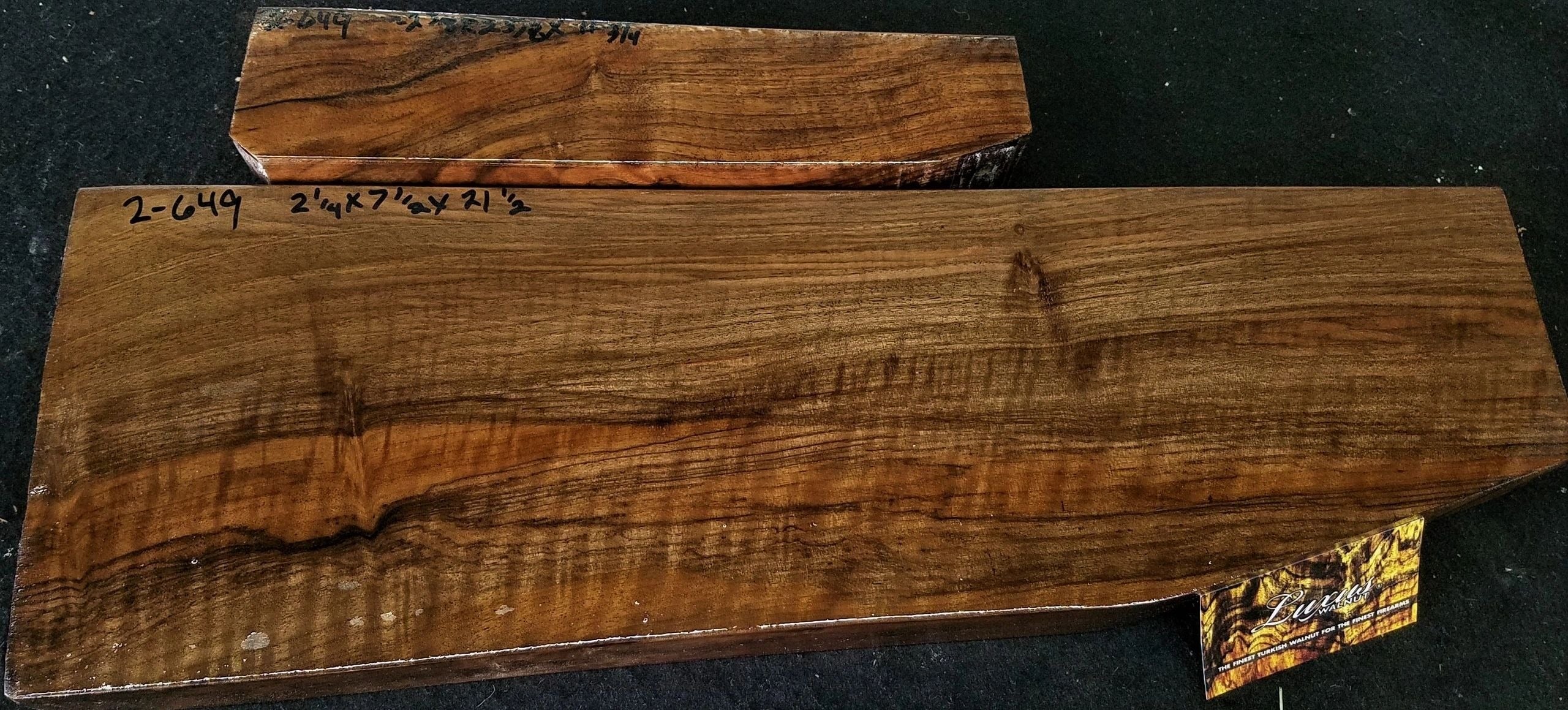 2-Piece Shotgun / Double Rifle Blank #2-649
