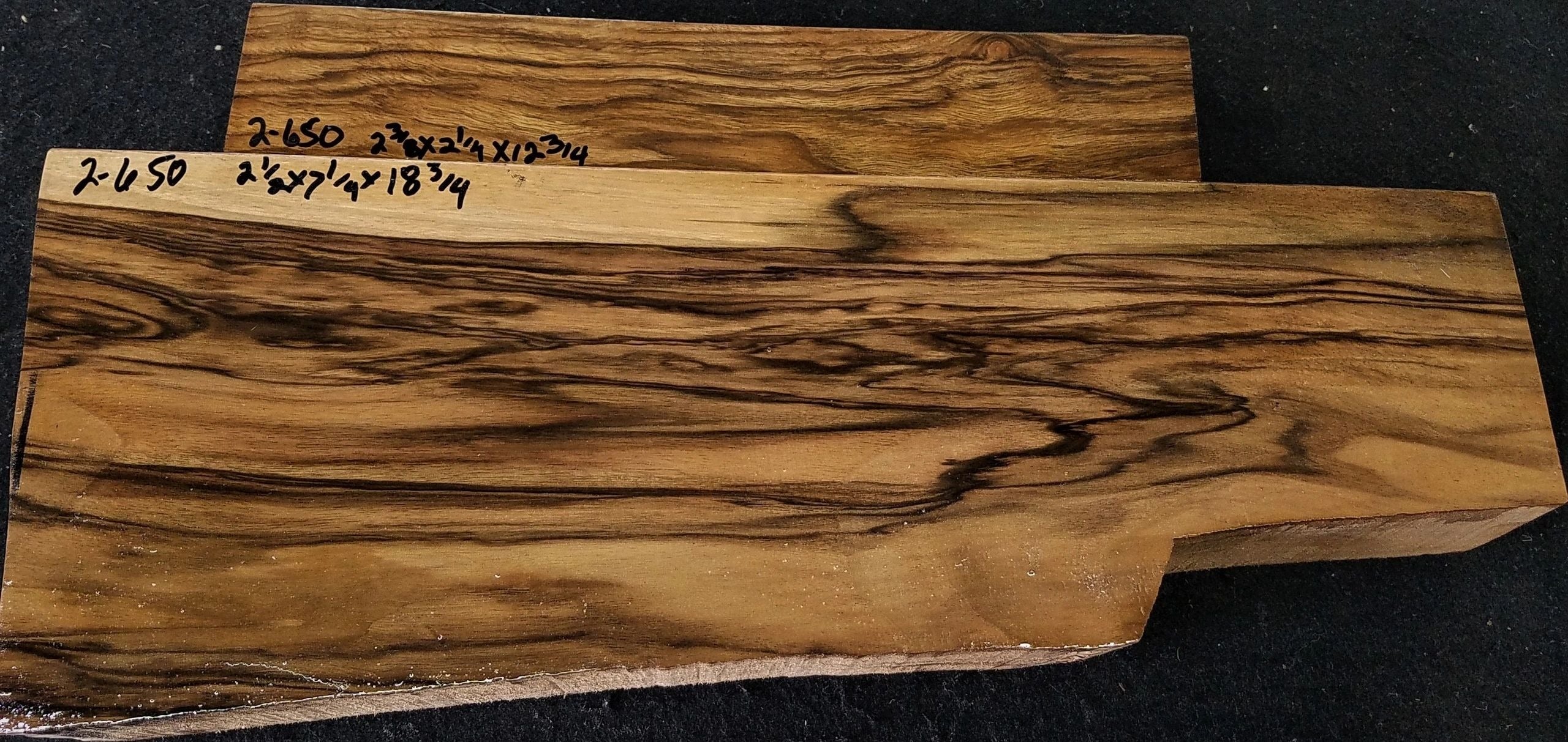 2-Piece Shotgun / Double Rifle Blank #2-650
