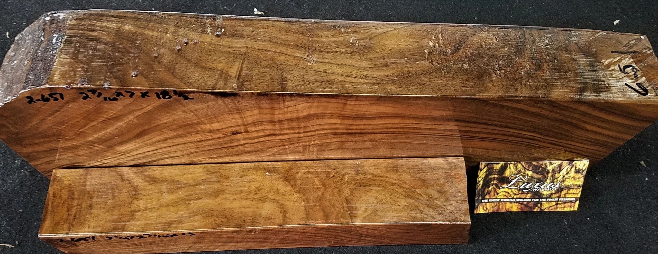 2-Piece Shotgun / Double Rifle Blank #2-651