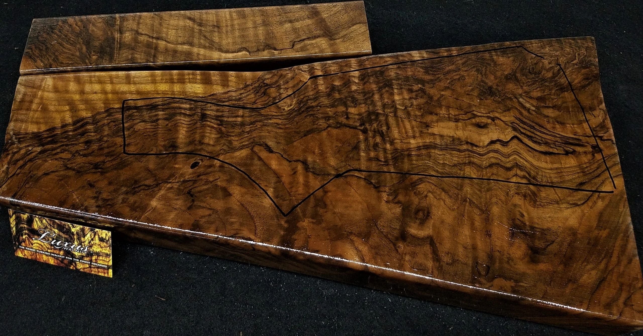 2-Piece Shotgun / Double Rifle Blank #2-657