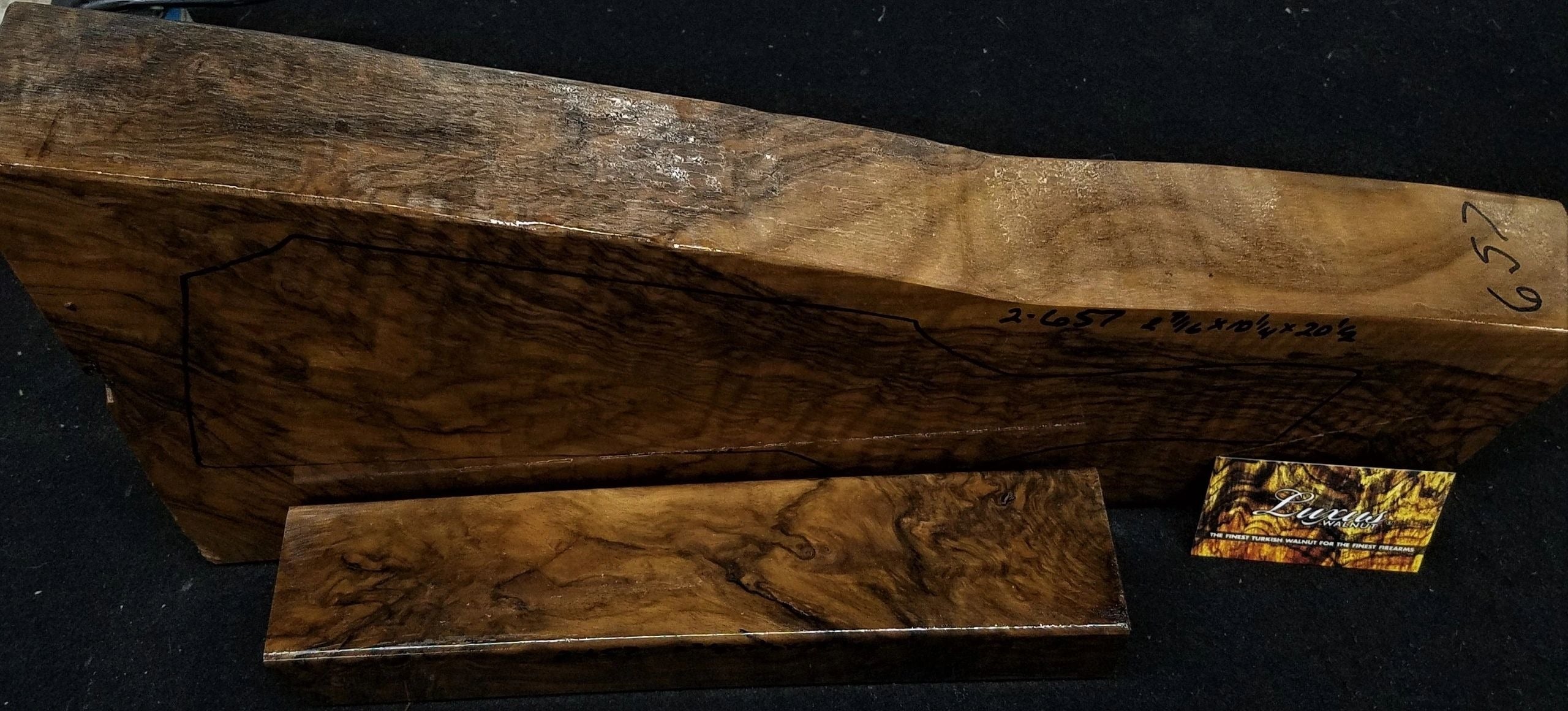 2-Piece Shotgun / Double Rifle Blank #2-657
