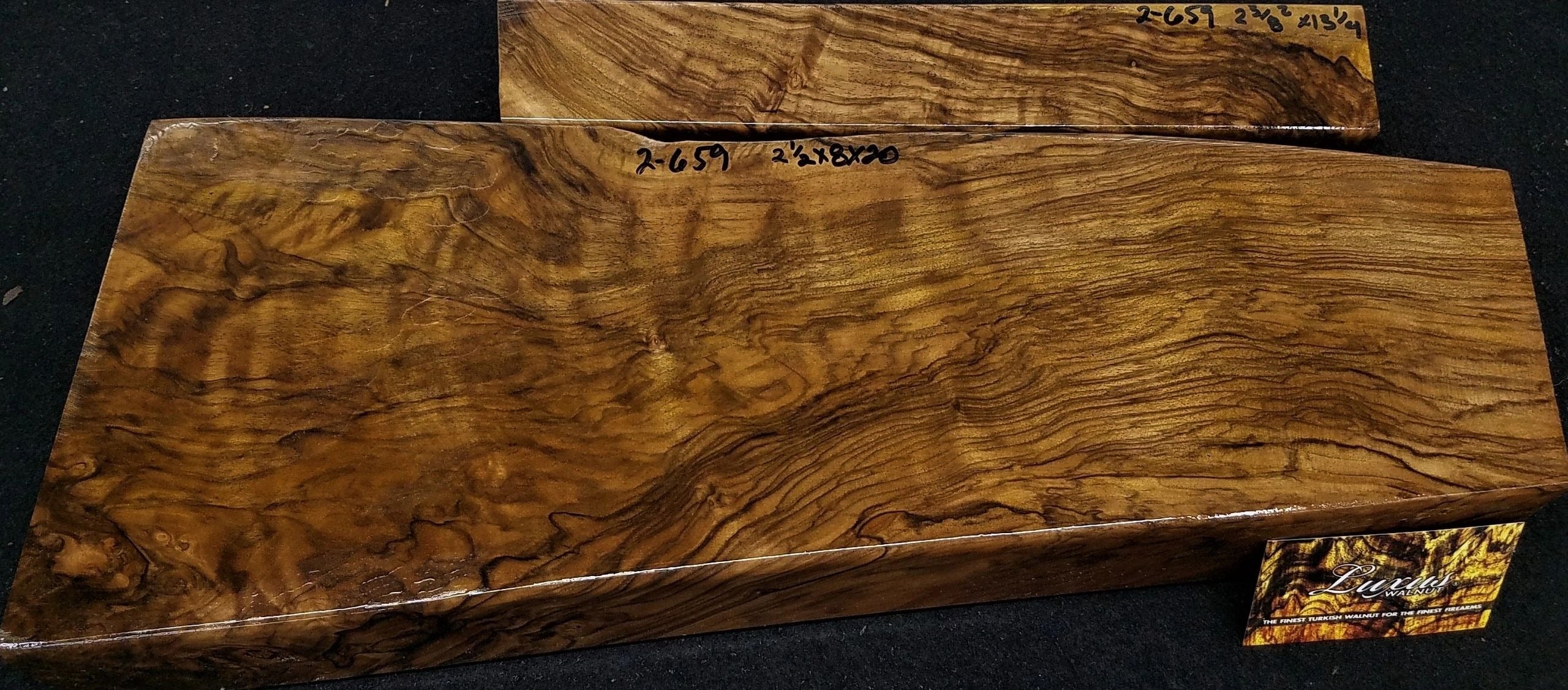 2-Piece Shotgun / Double Rifle Blank #2-659