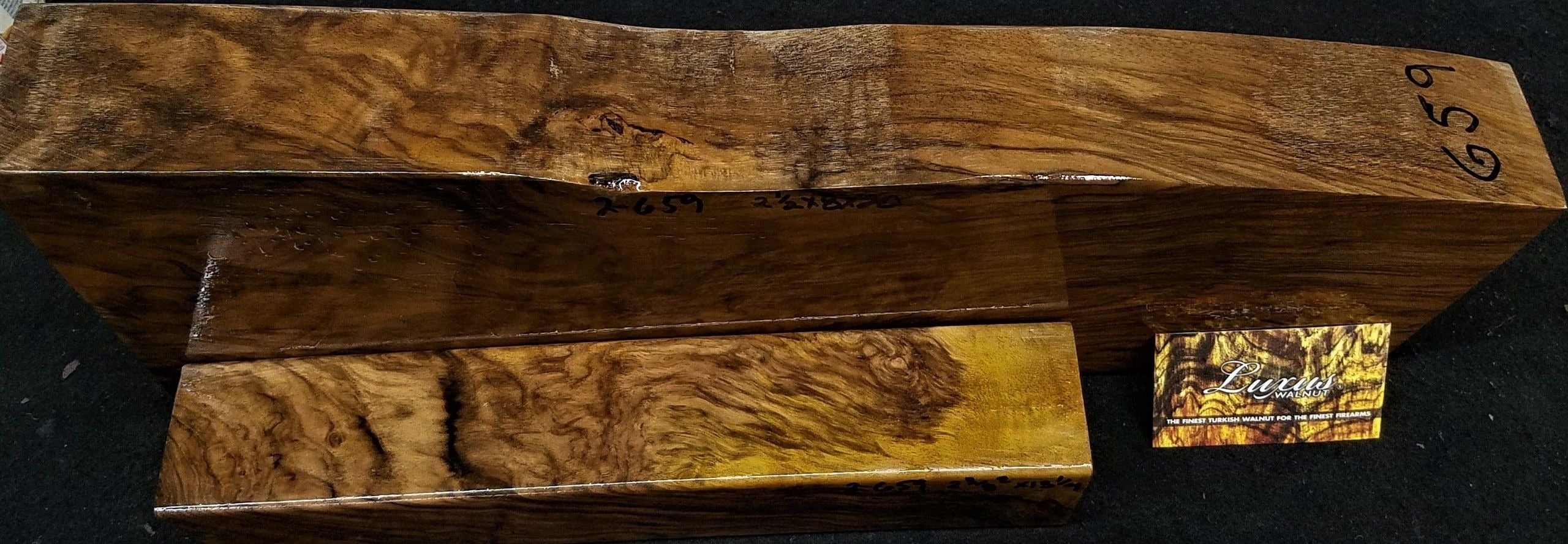 2-Piece Shotgun / Double Rifle Blank #2-659